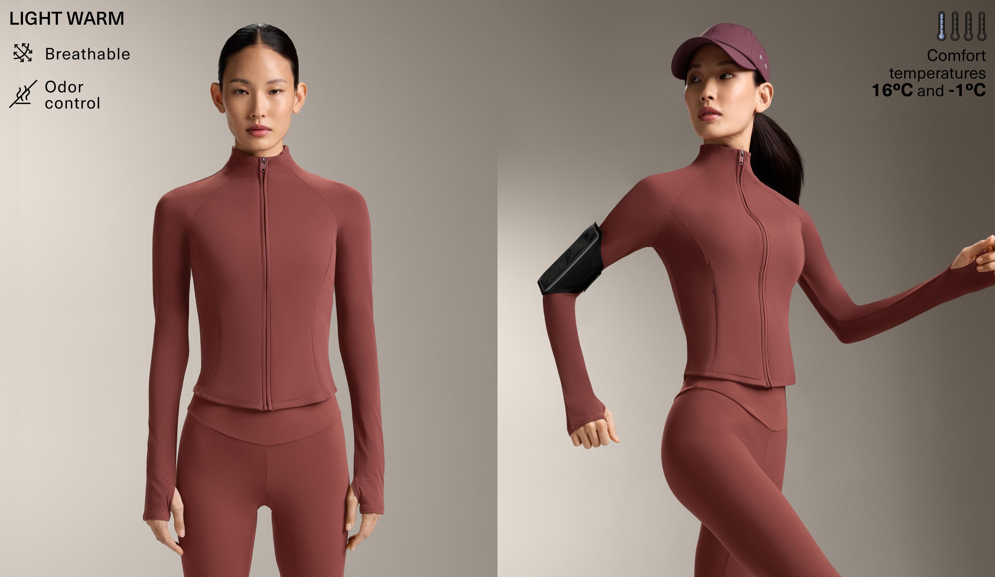 Light warm technical jacket