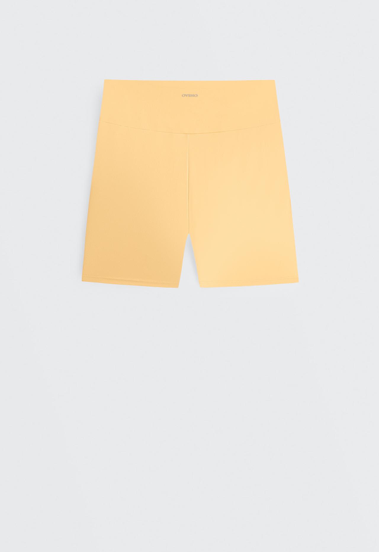 Hot pants high rise Comfortlux 10 cm — BURNT YELLOW