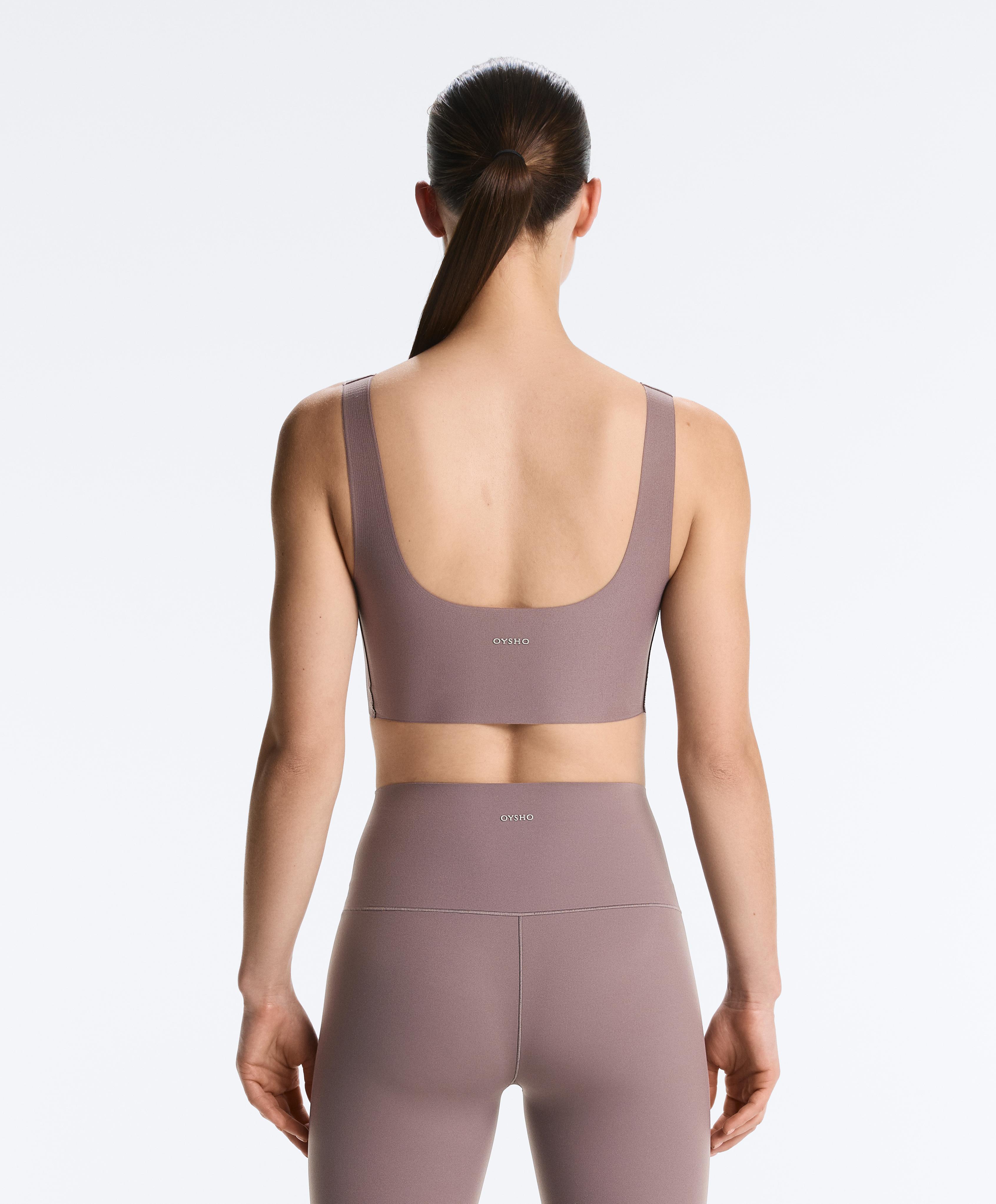 حمالة صدر رياضية بتكيف مثالي وتدعيم متوسط مع كبات