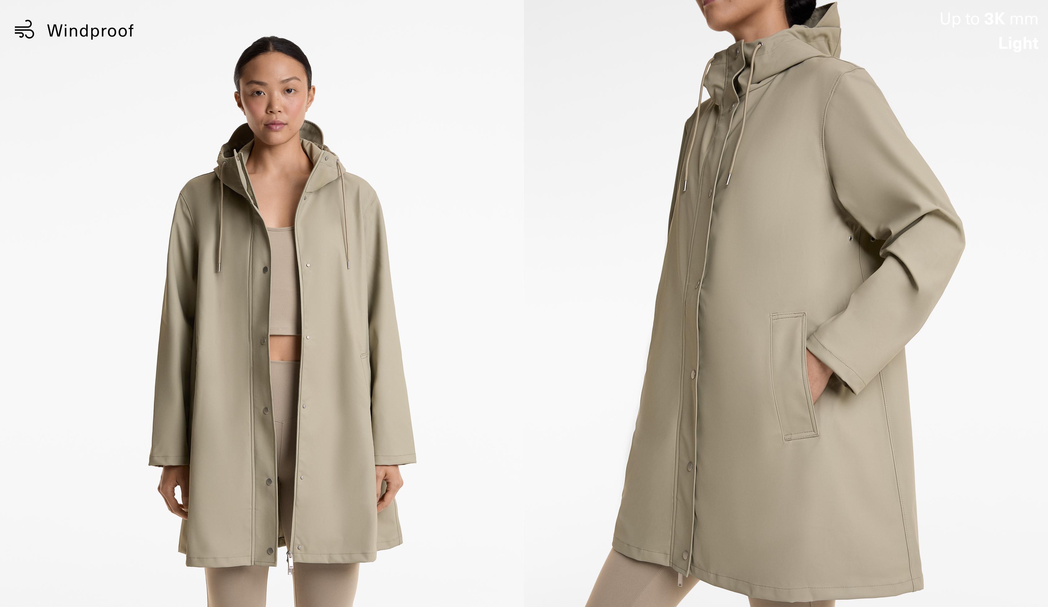 Lightweight 3k water-resistant jacket