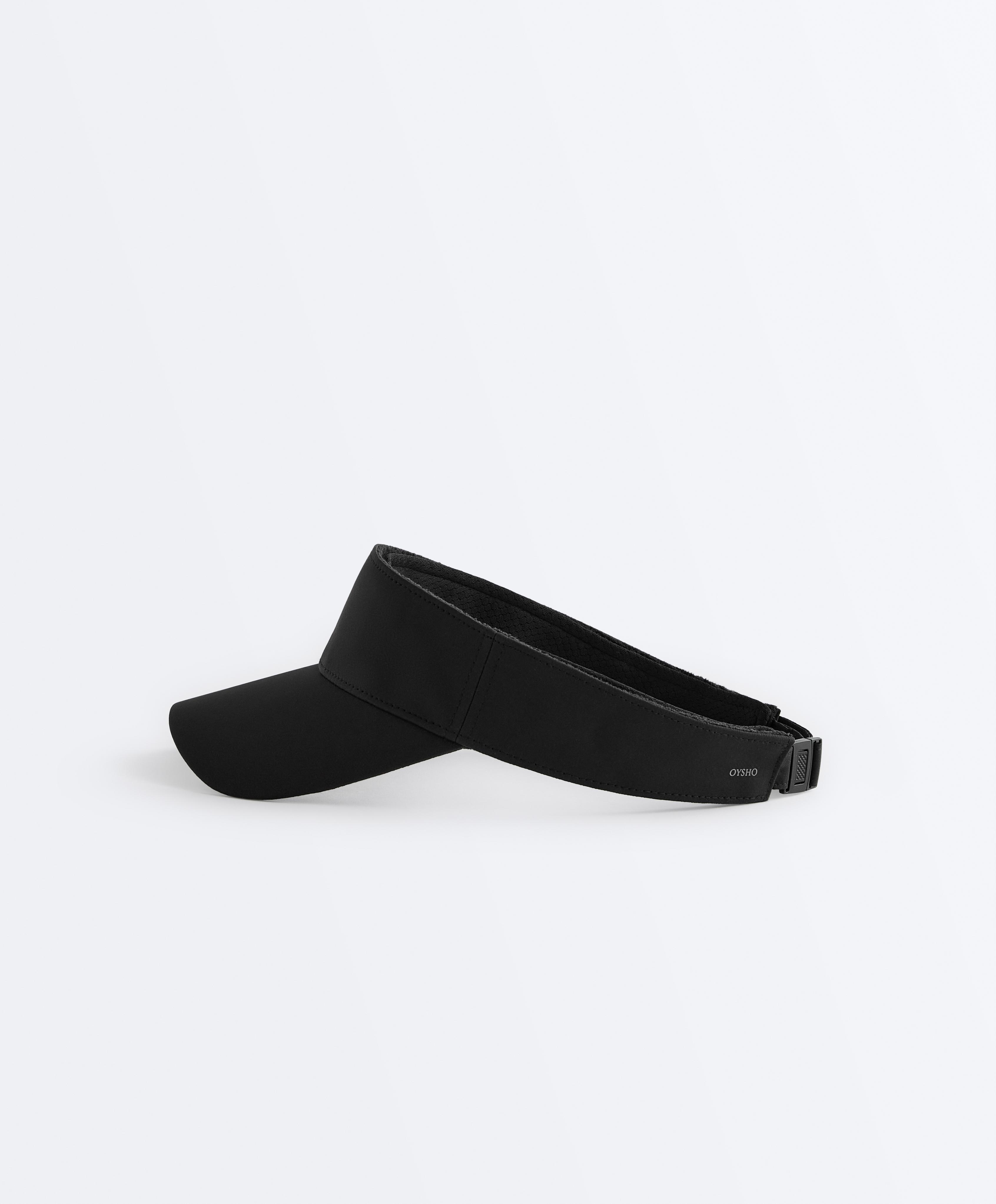 Sports visor — BLACK