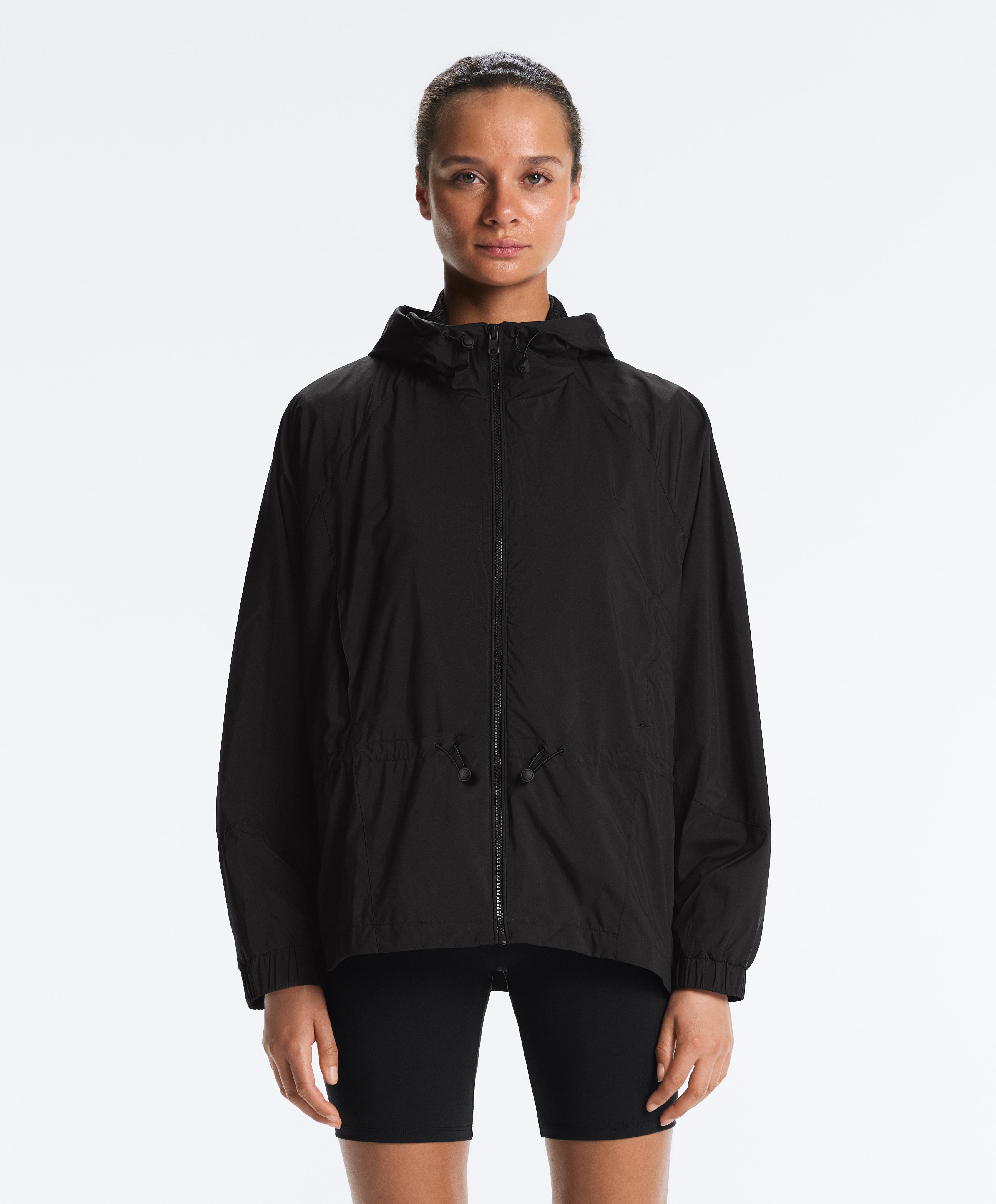 Water-repellent jacket — BLACK