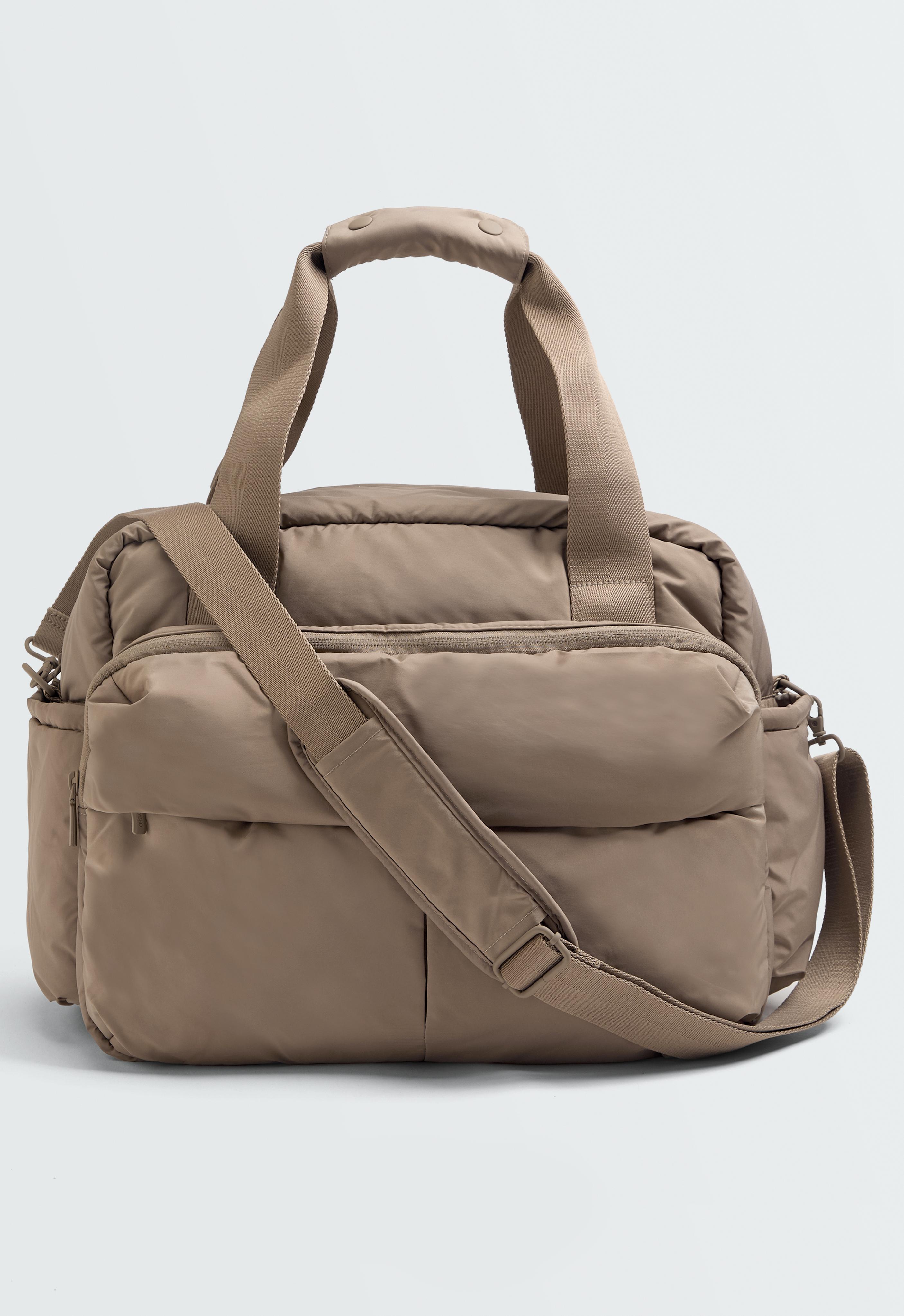 Maxi maternity bag — TOASTED BROWN