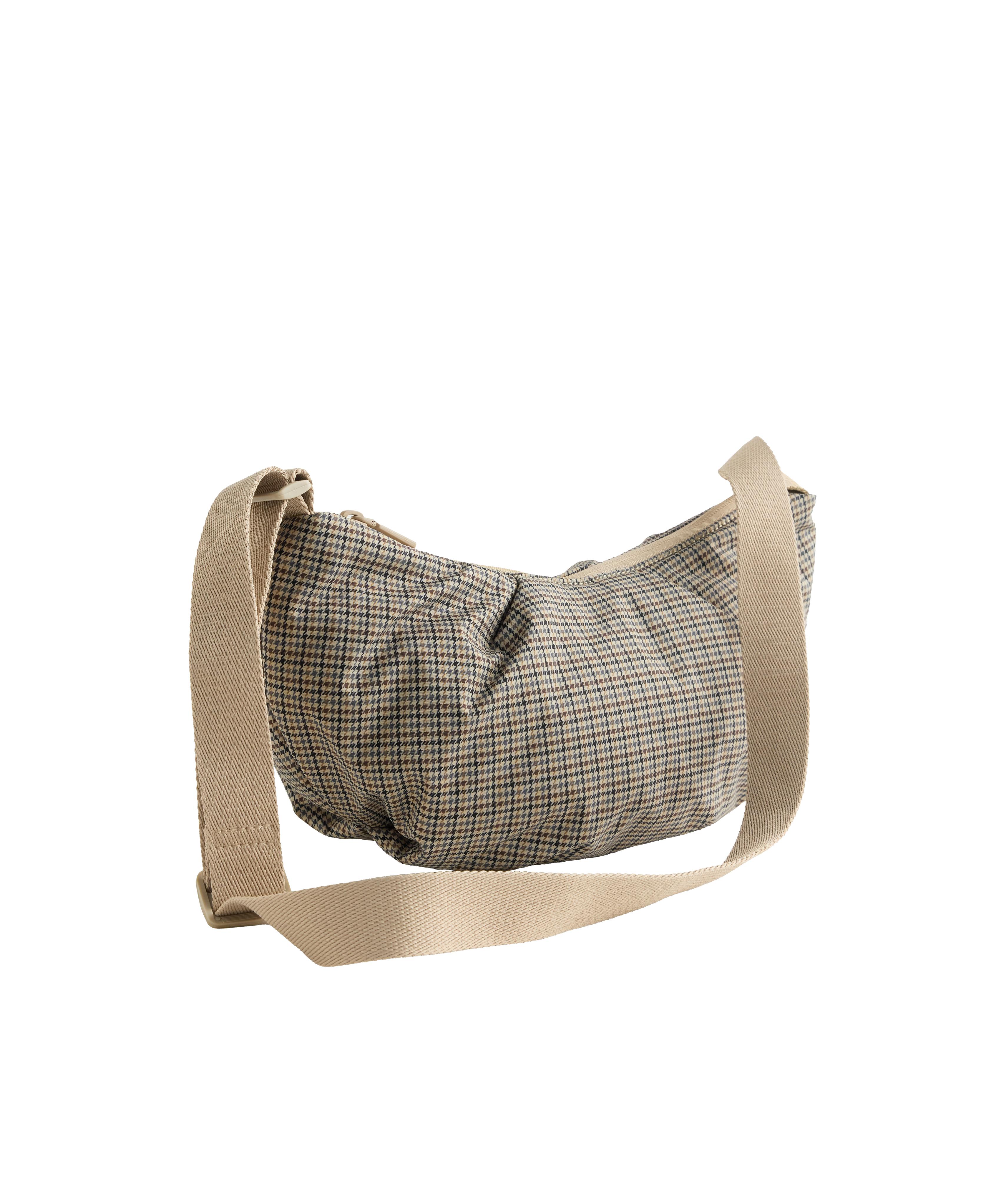 Quilted crossbody bag — PALE ECRU