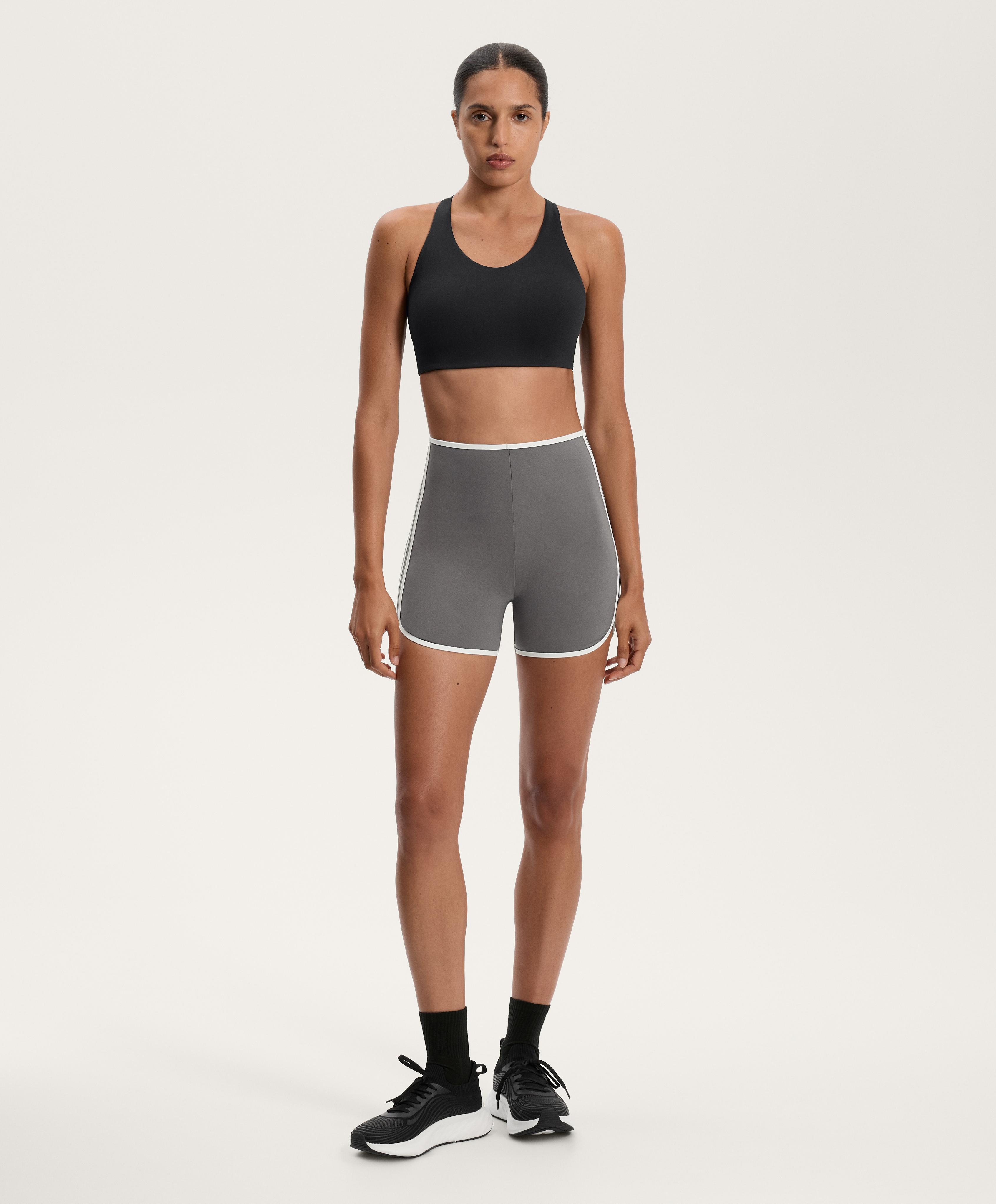 Compressive retro high-rise 10cm hot pants - Sale Compressive retro high-rise 10cm hot pants - Sale