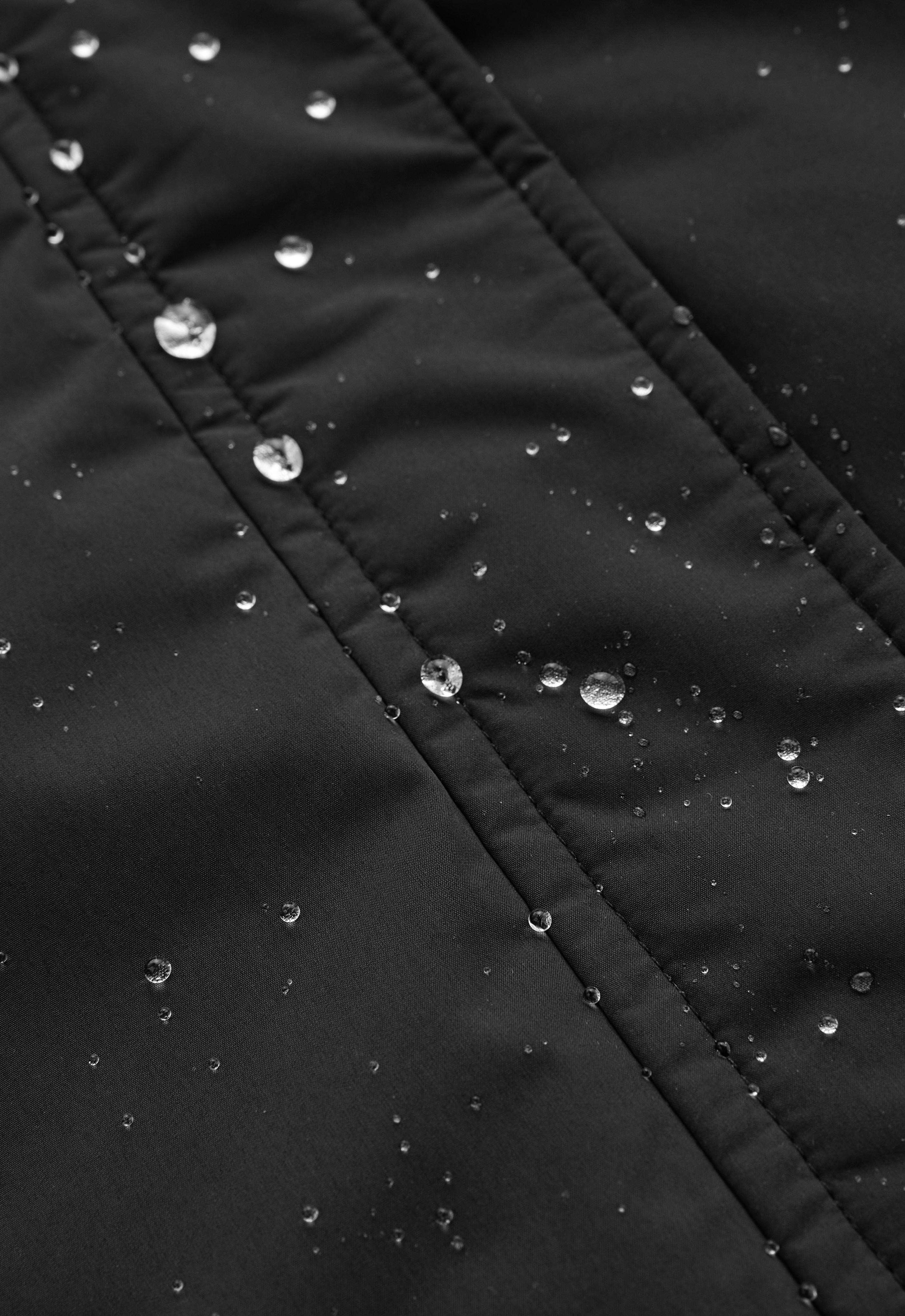 FELLEX® AEROGEL 10K waterproof long padded jacket — BLACK