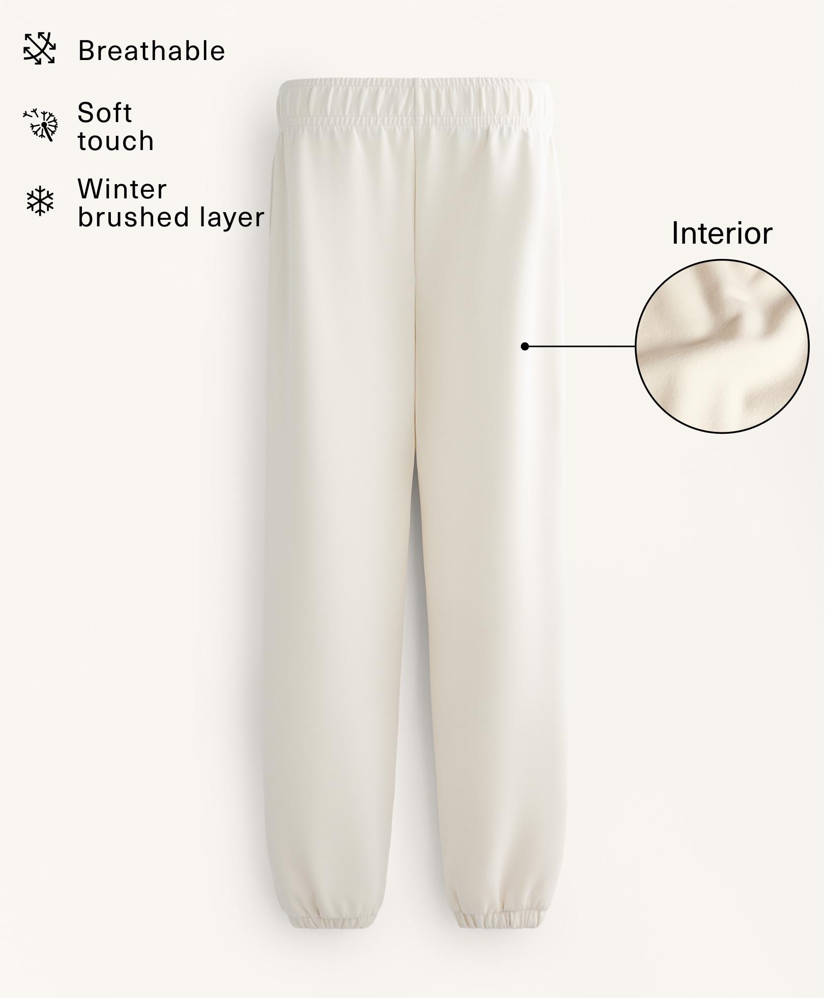 Brushed modal joggers Brushed modal joggers