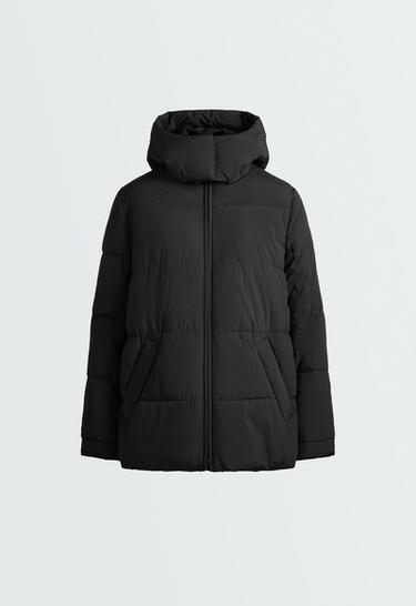 Water-repellent primaloft® padded jacket — BLACK 6