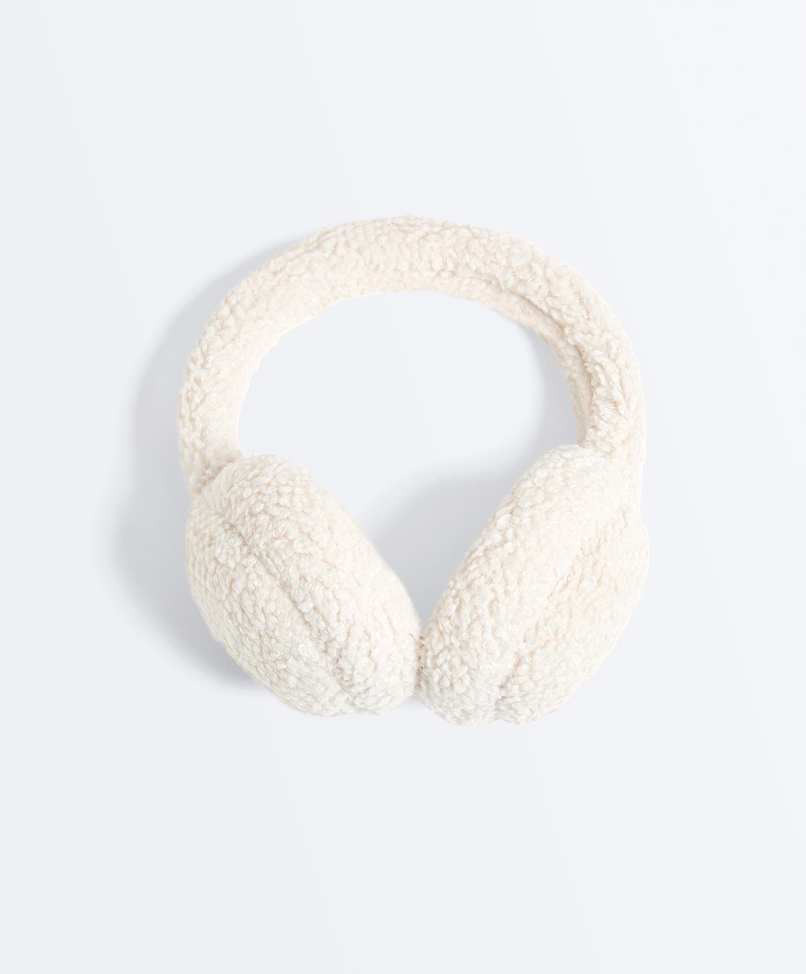 Faux shearling ear muffs - Sale Faux shearling ear muffs - Sale