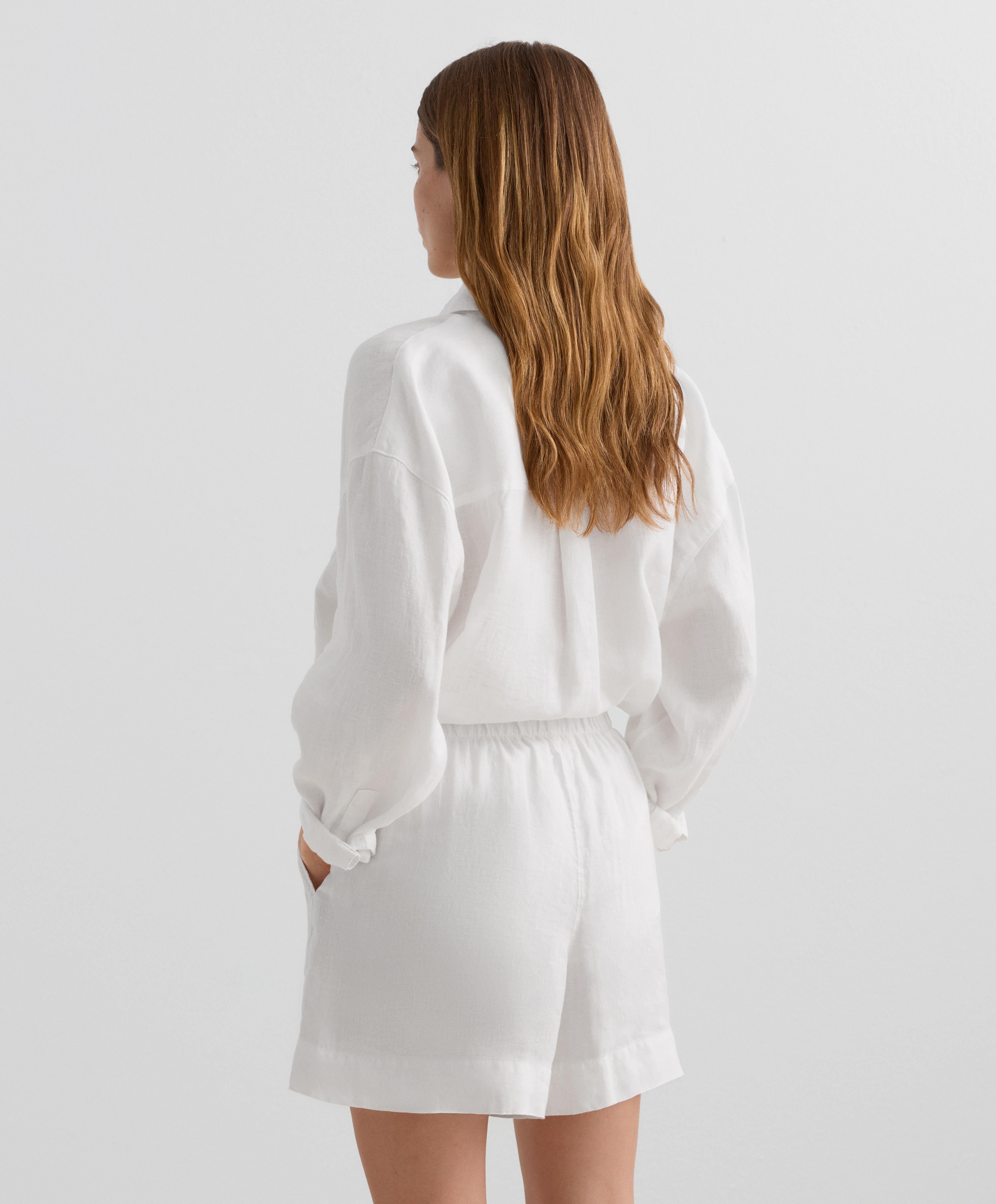 شورت برمودا كتان 100% - تنزيلات