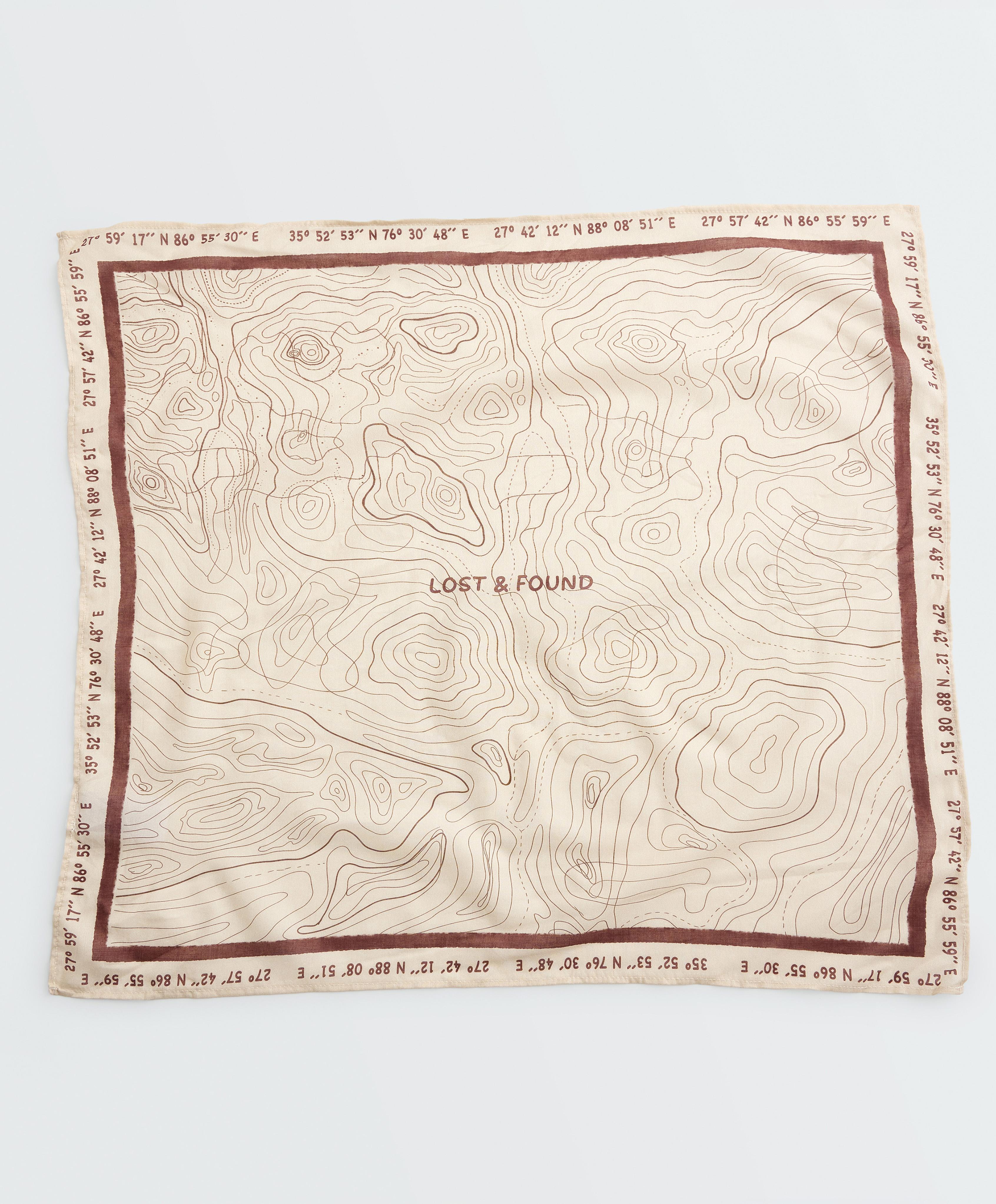 Bandana met print van 100% katoen
