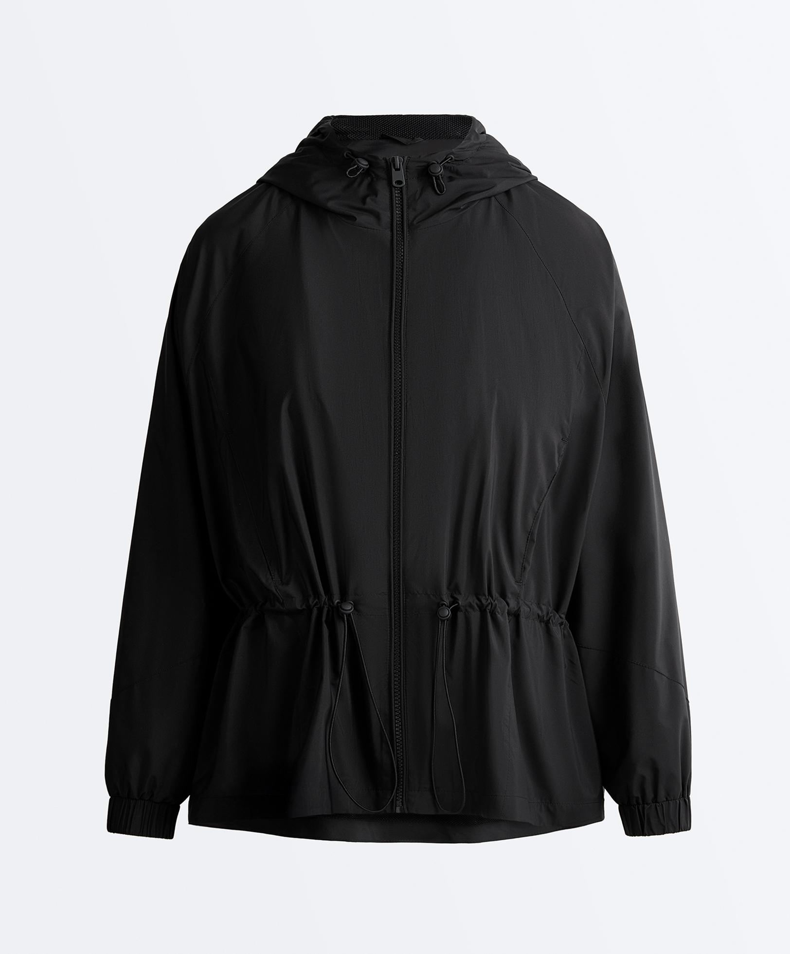 Water-repellent jacket — BLACK