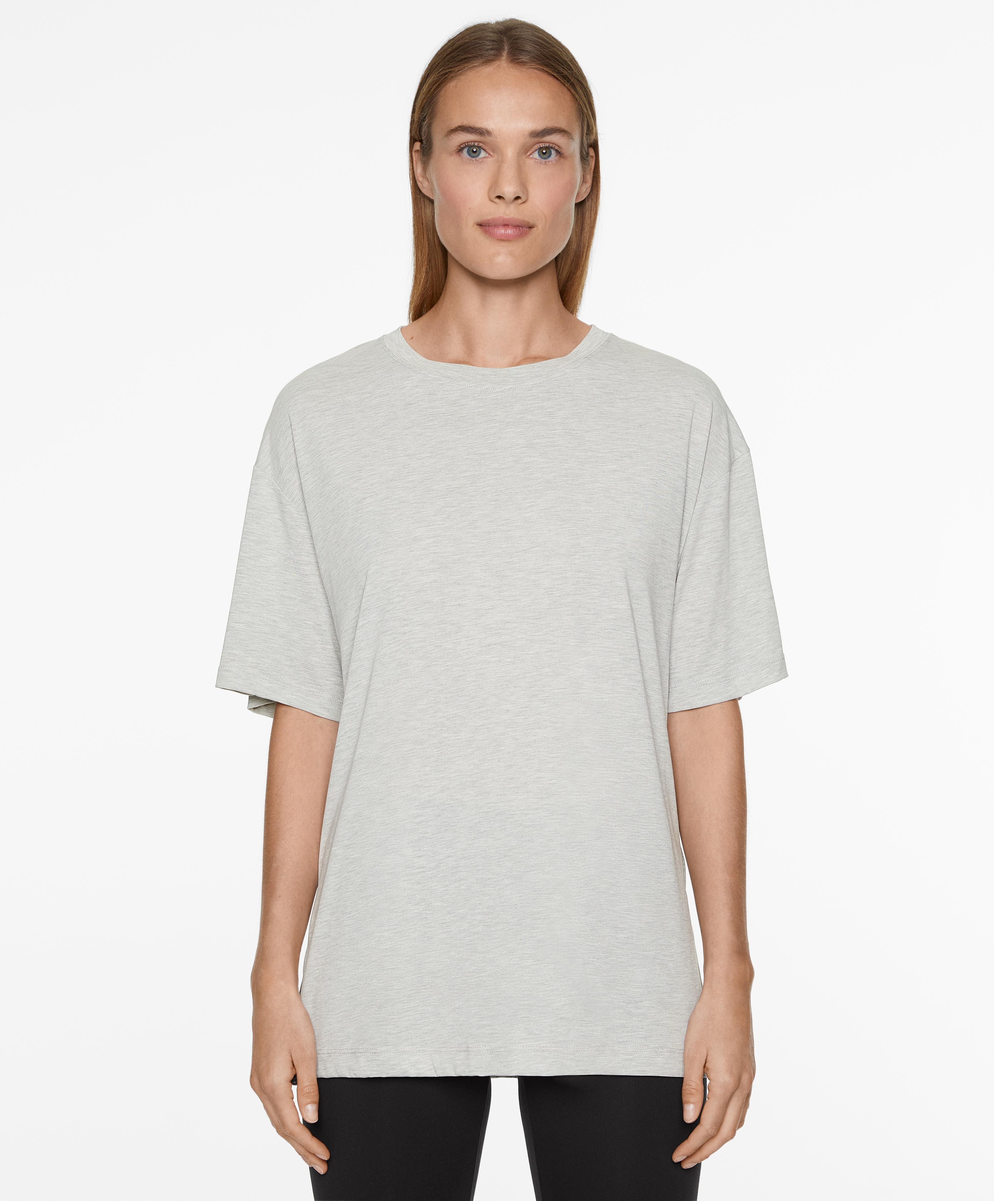 Modal blend short-sleeved T-shirt