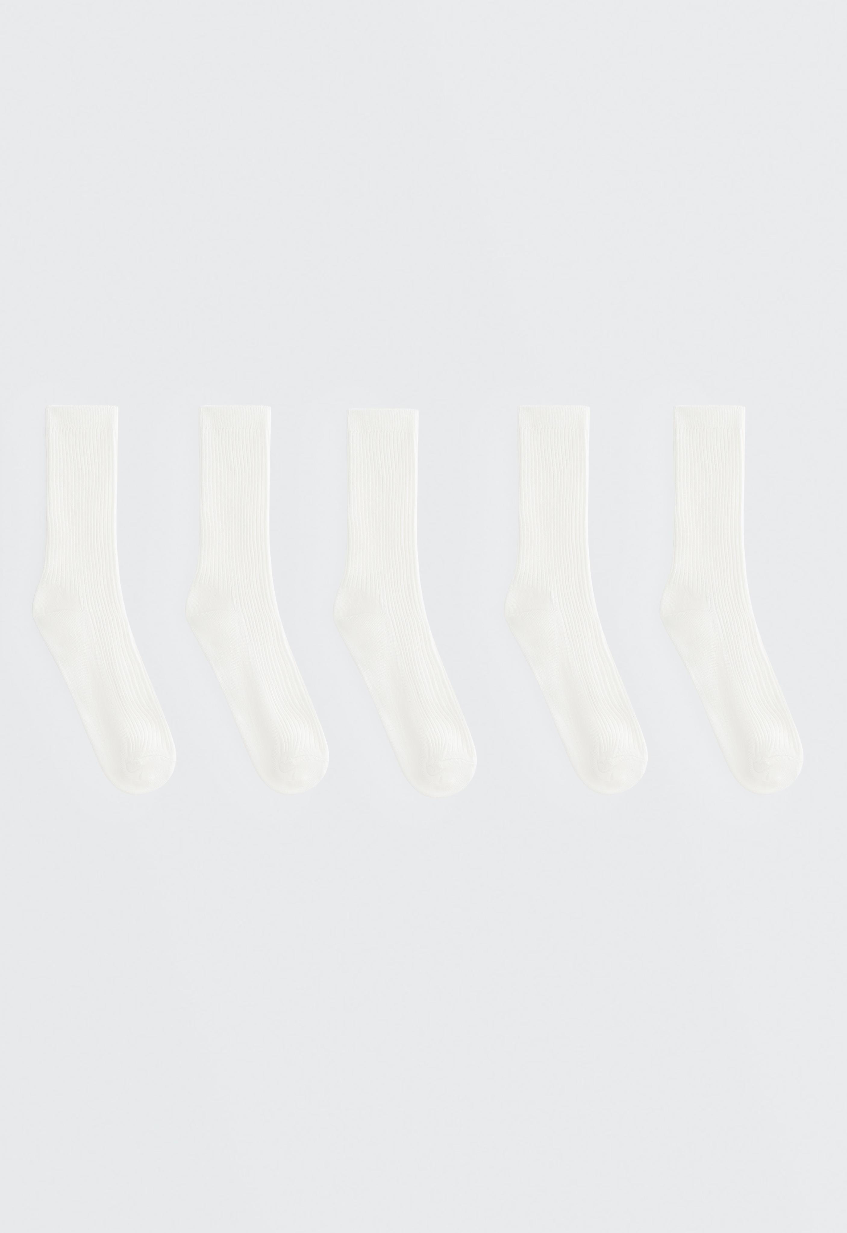 5 pairs of cotton blend classic socks