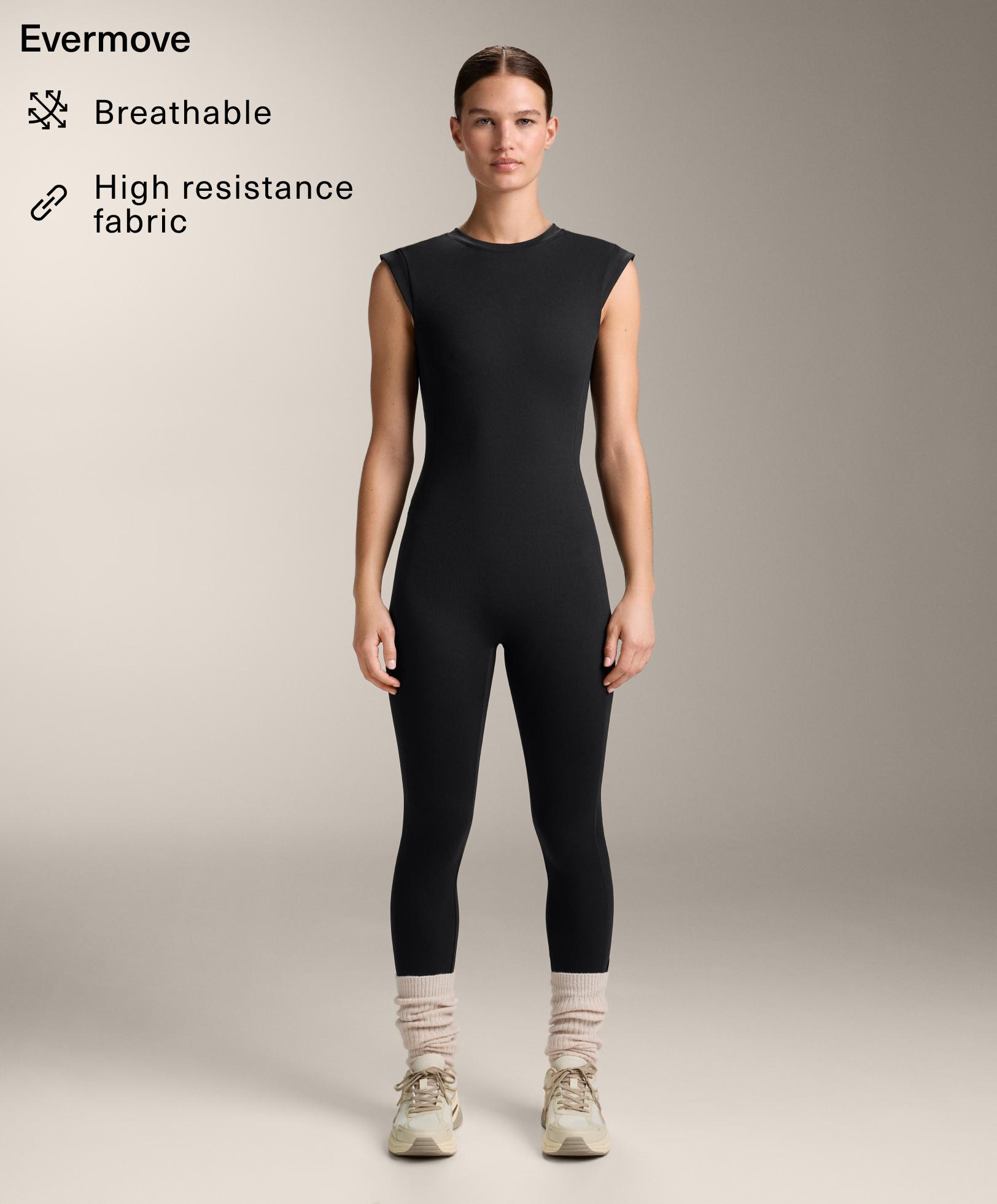 Lång ärmlös jumpsuit Evermove - Rea