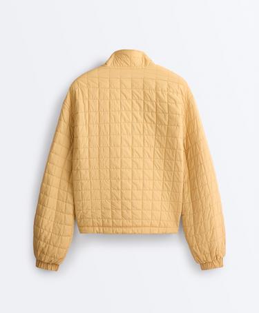 Short FELLEX® AEROGEL padded jacket — OCHRE 10