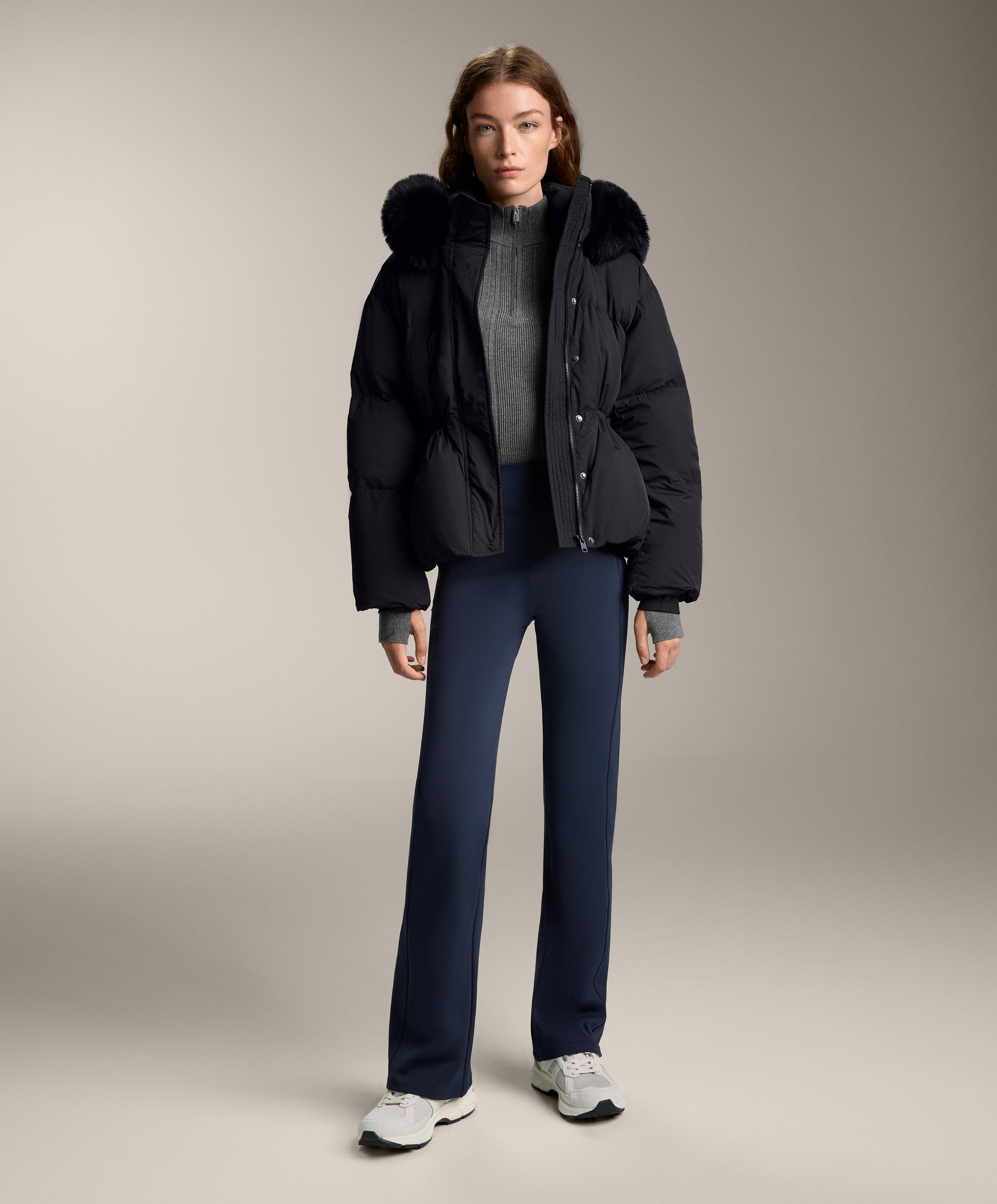 Flare-Hose High Rise Warm Pockets