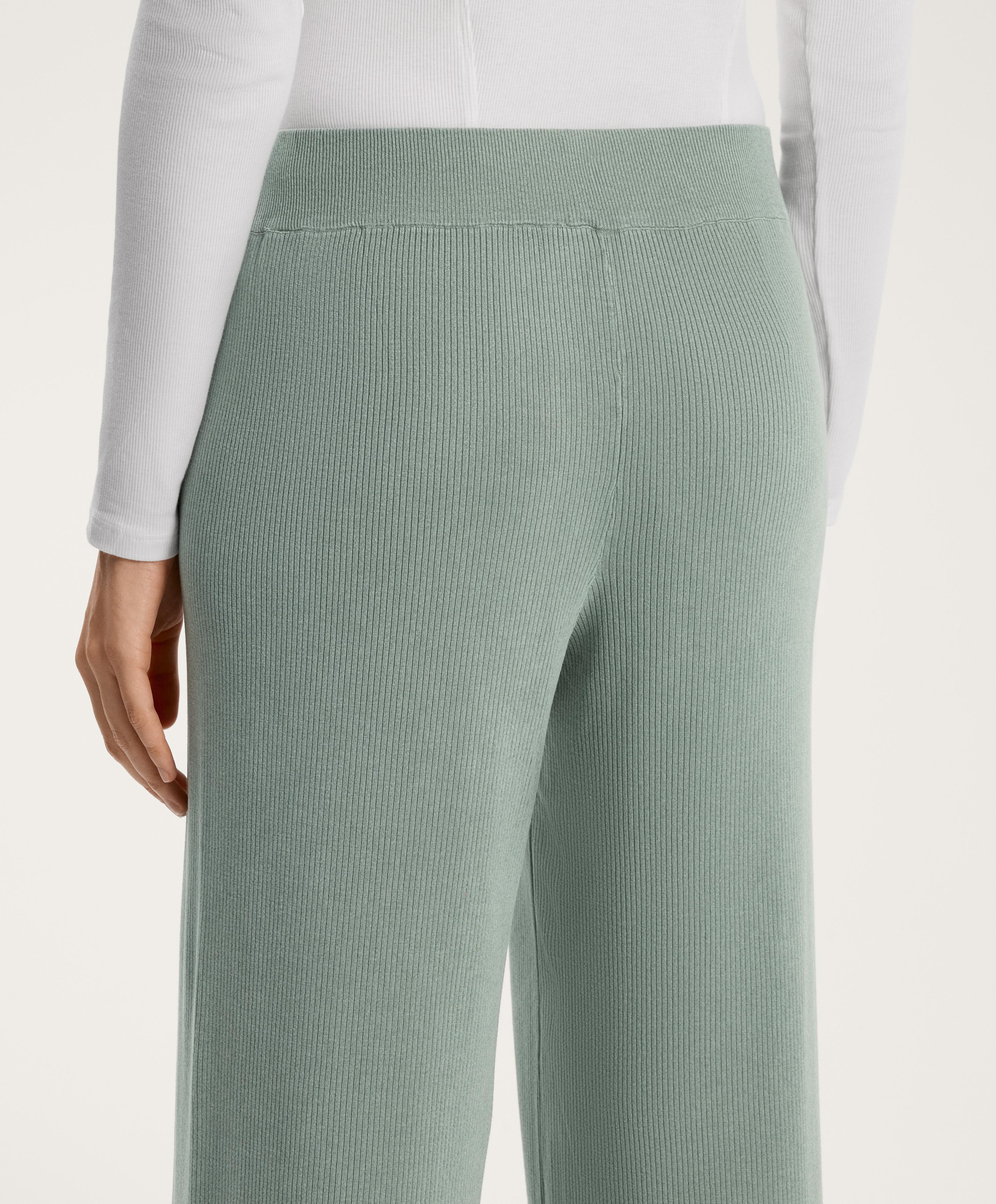 Pantaloni drepți din tricot spălat - Soldari