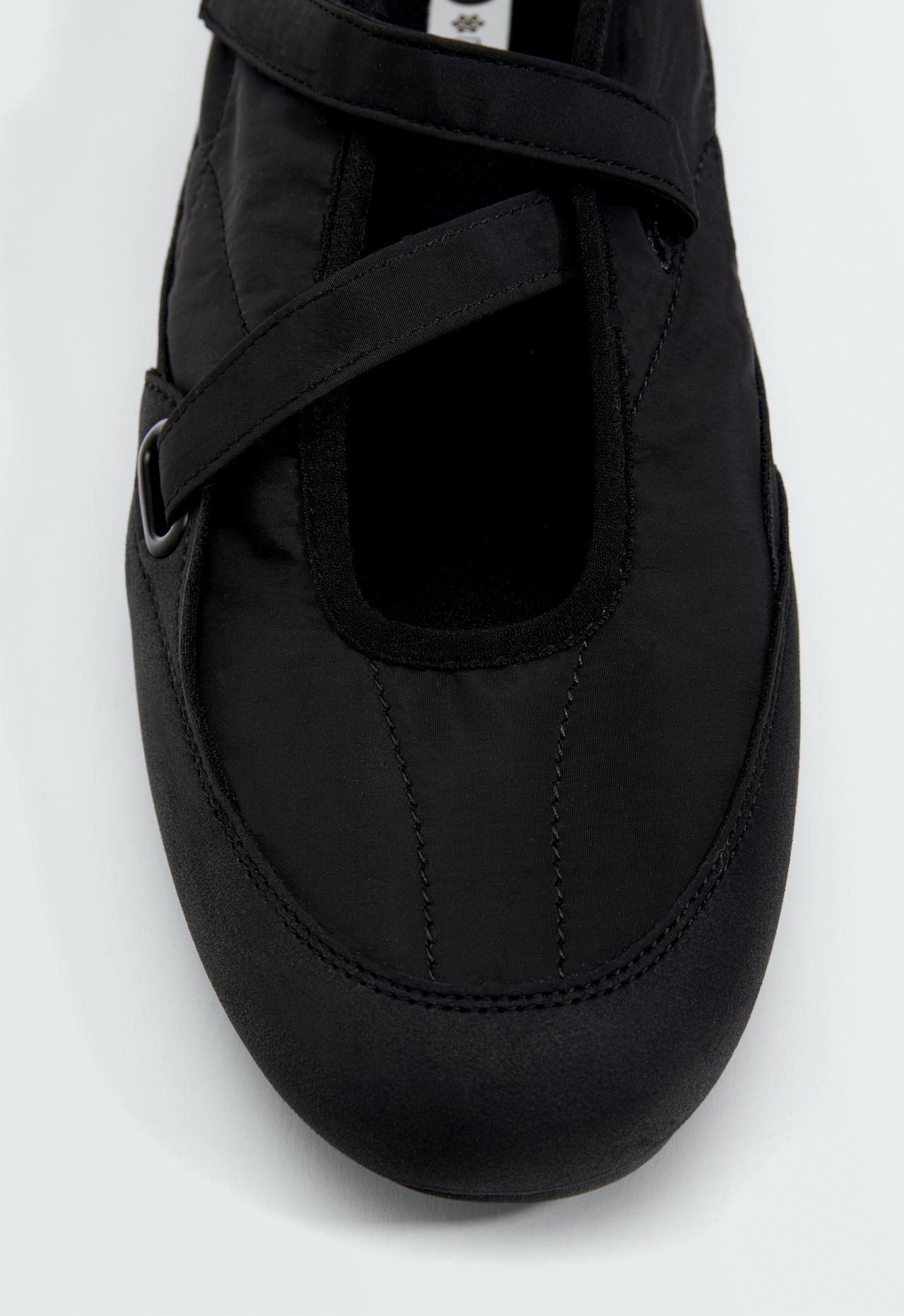 Sport ballet flat — BLACK