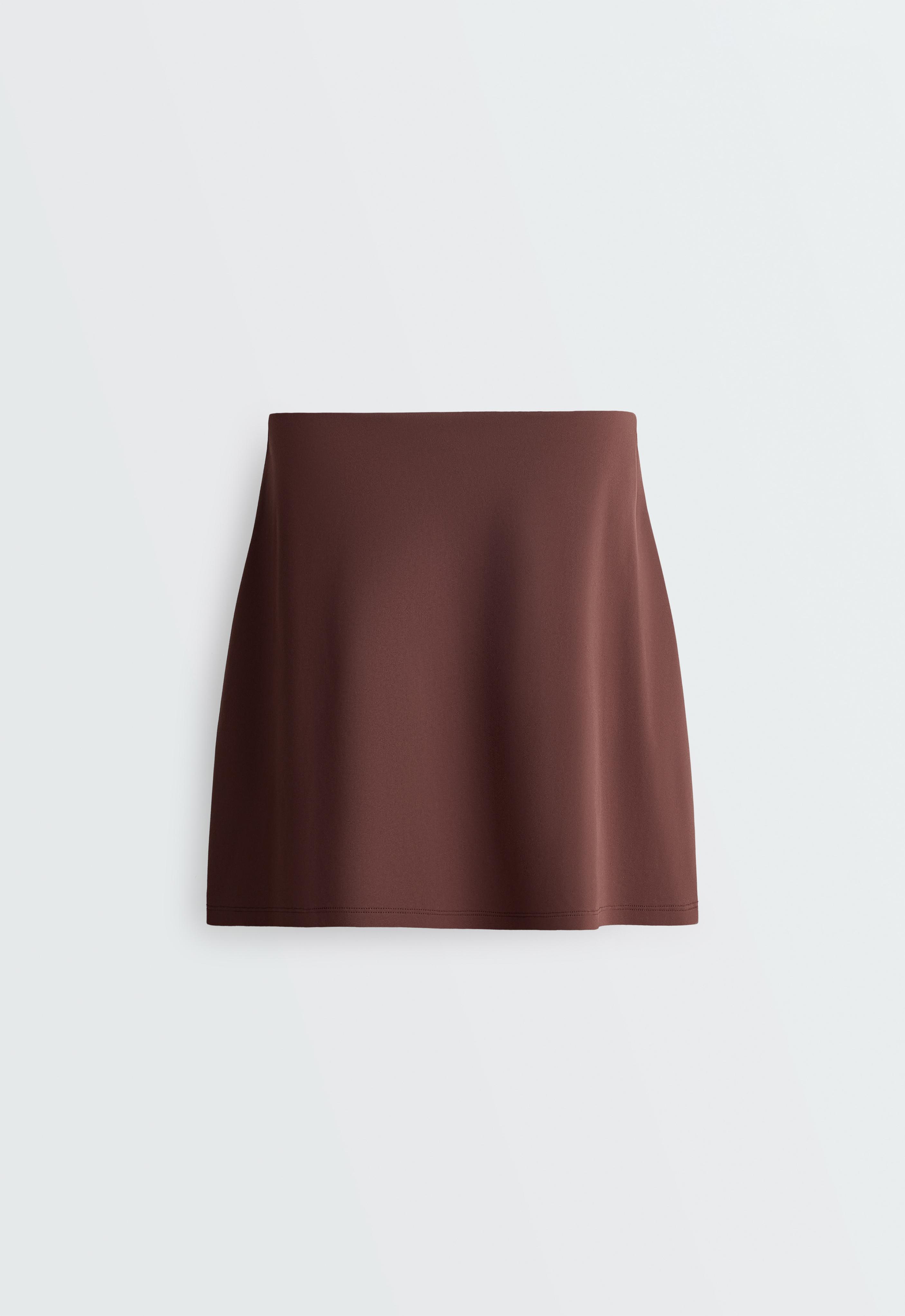 High-rise Comfortlux mini skirt
