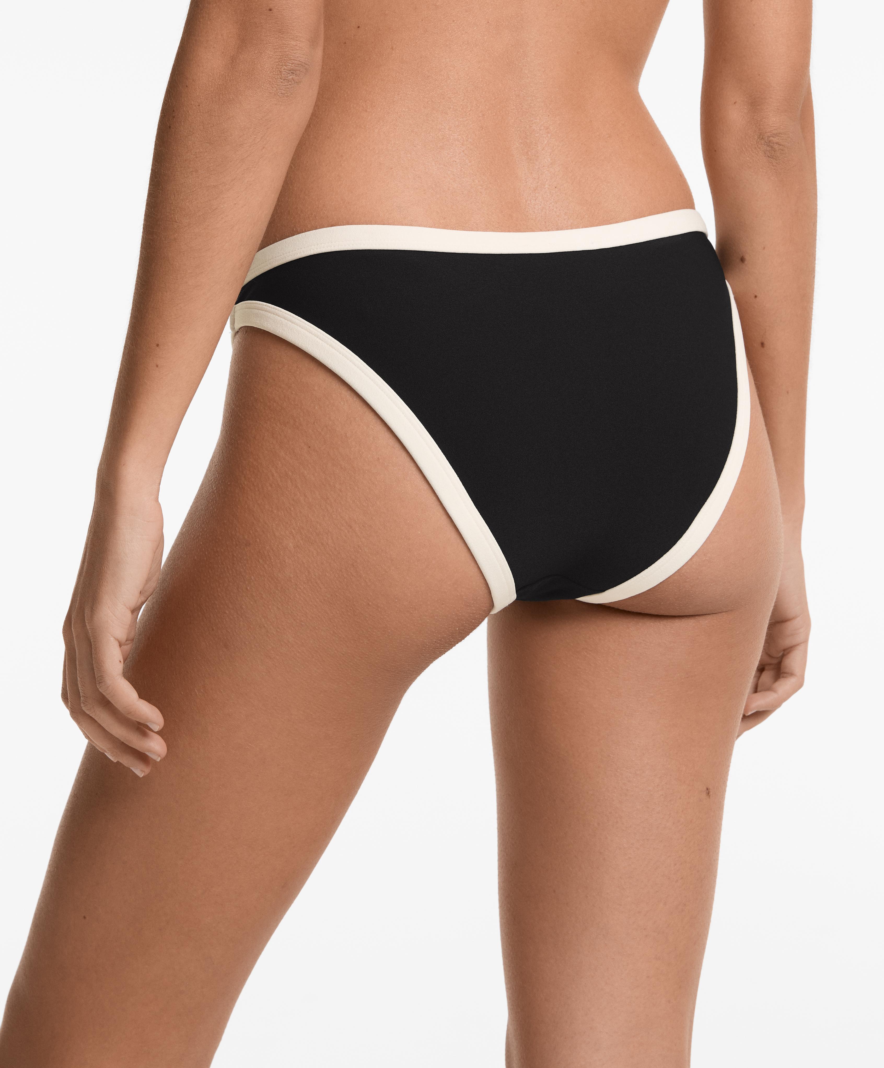 Contrast trim classic bikini briefs