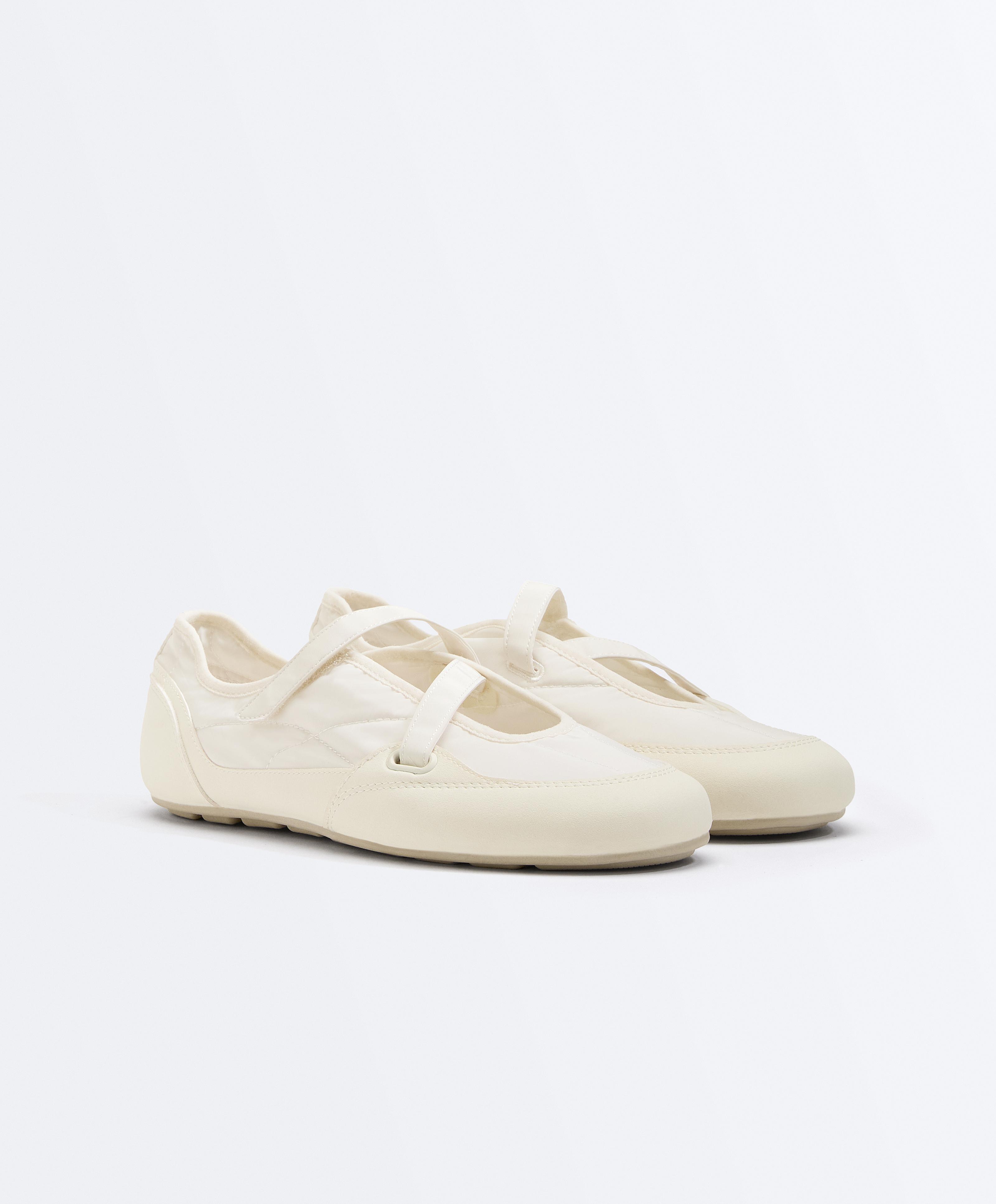 Nylon sport ballet flat Nylon sport ballet flat