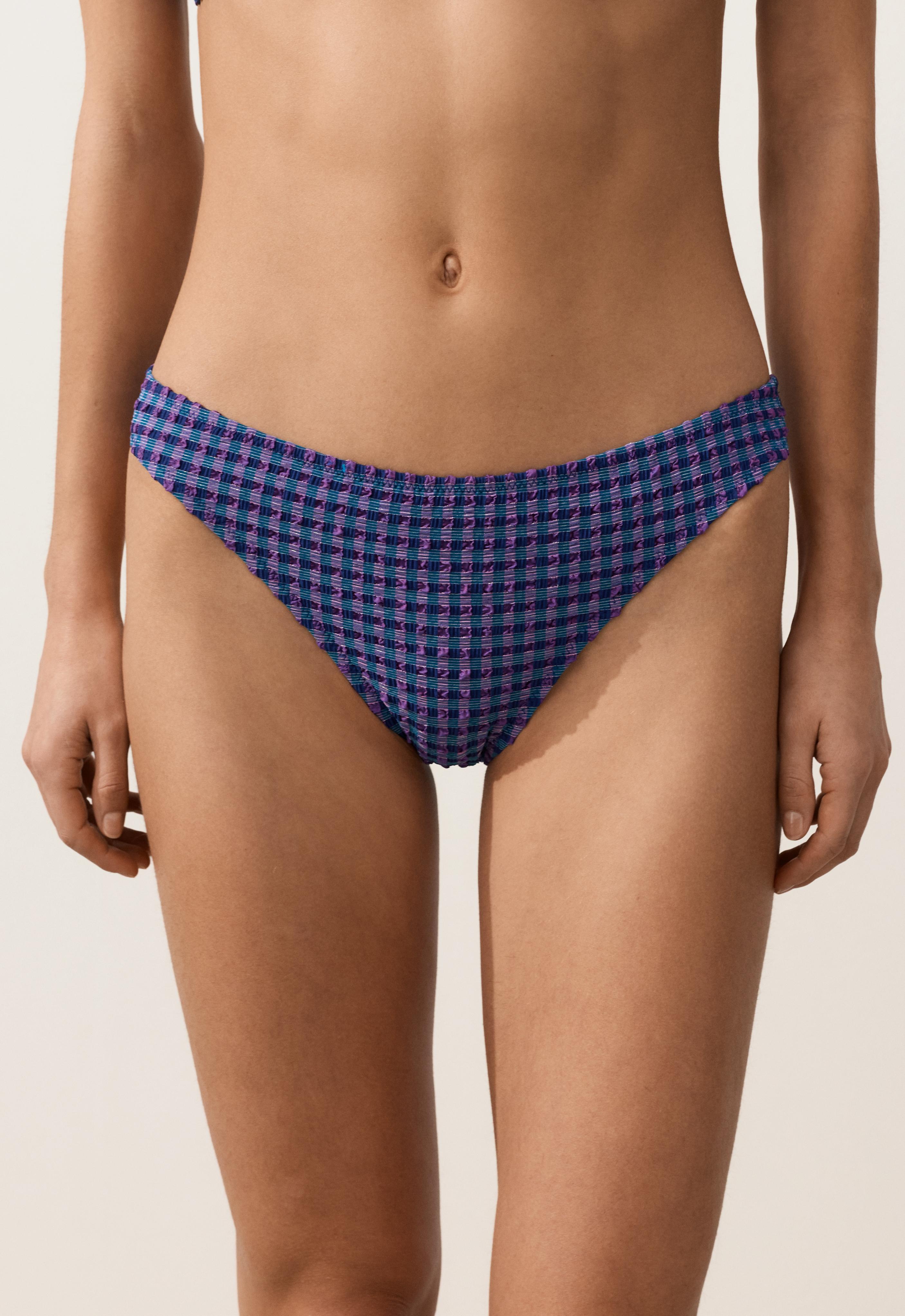 Gingham classic bikini briefs - Sale