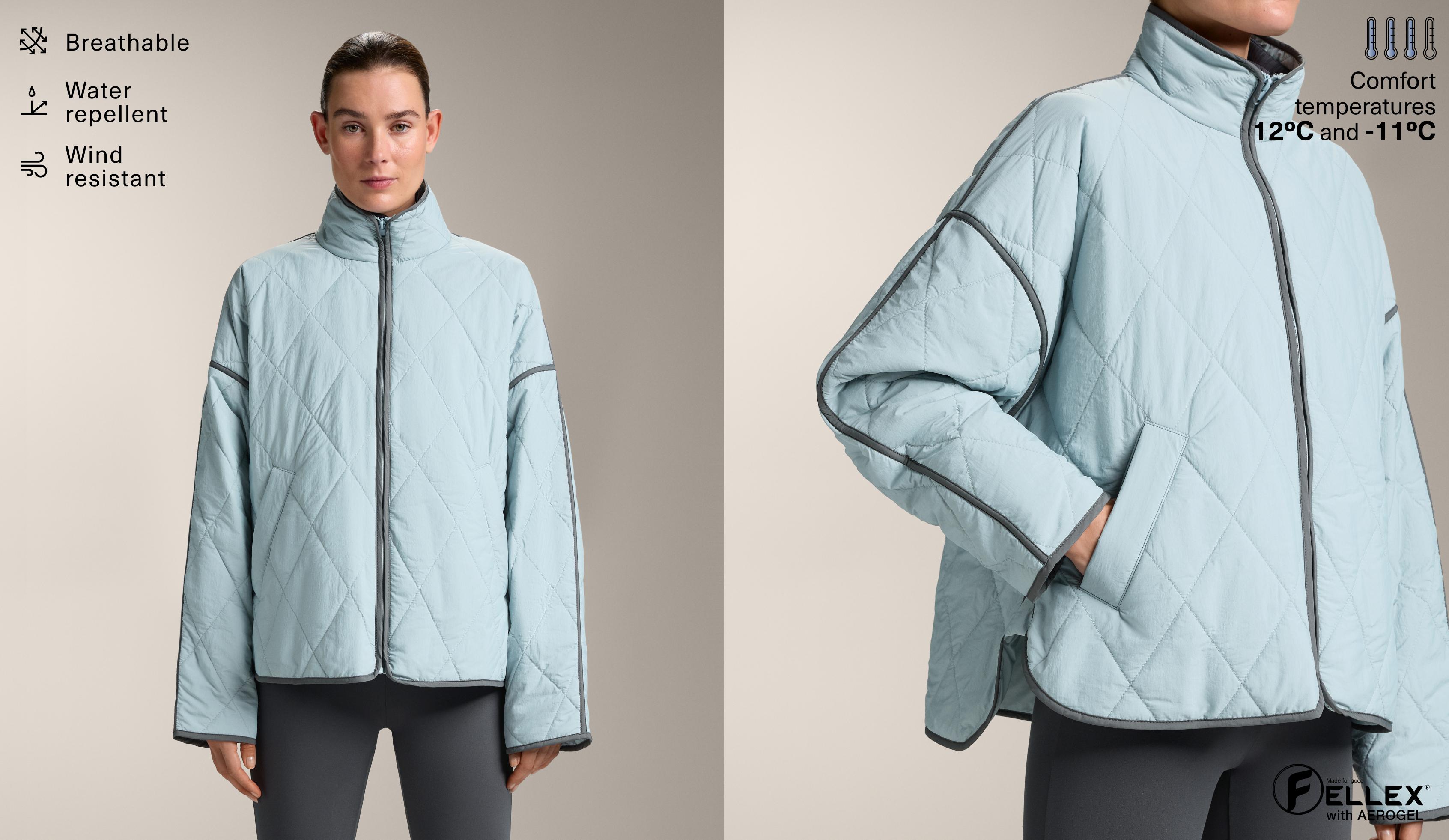 Water-repellent FELLEX® AEROGEL padded jacket