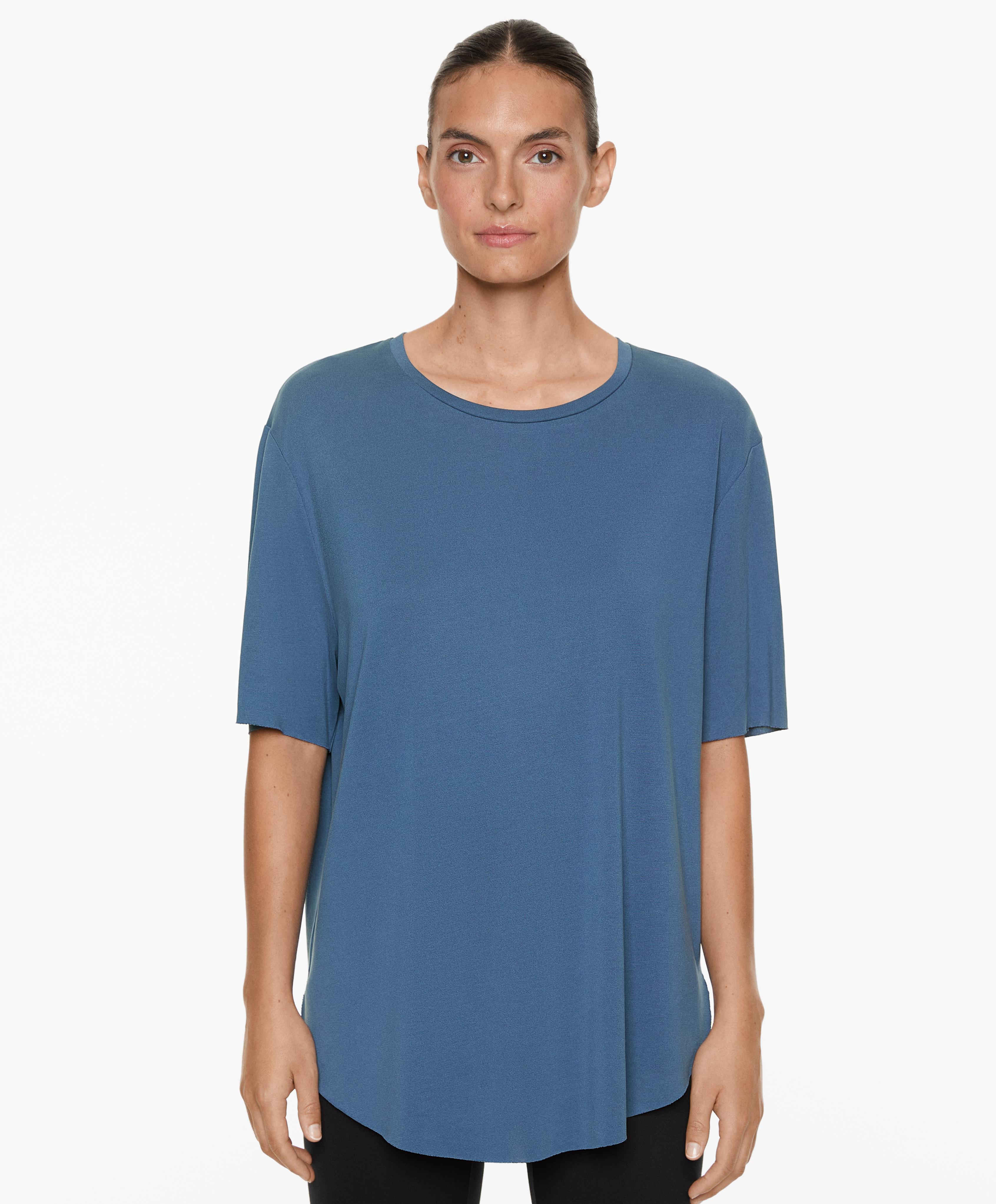 Modal blend short-sleeved T-shirt