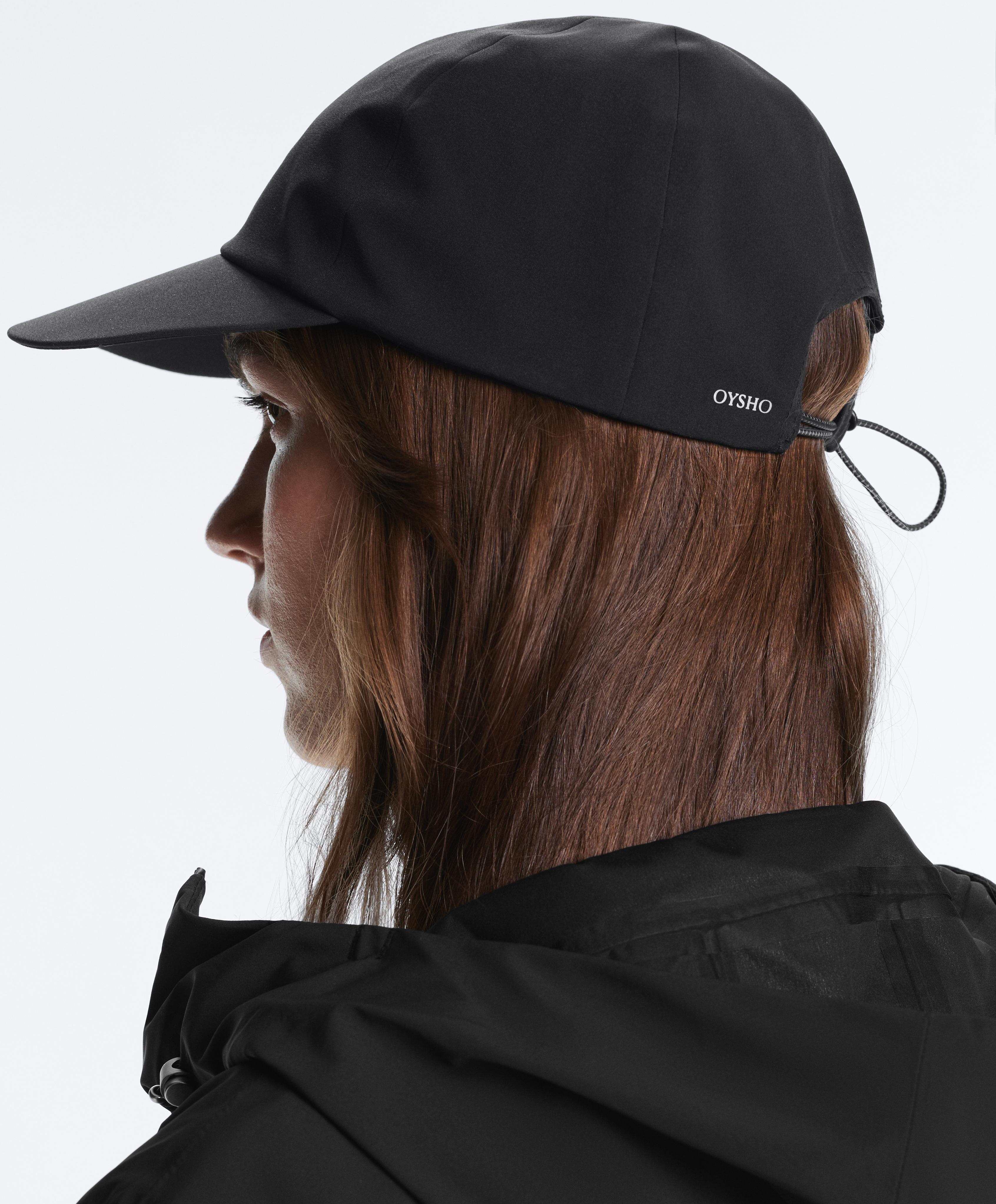 Waterproof cap — BLACK