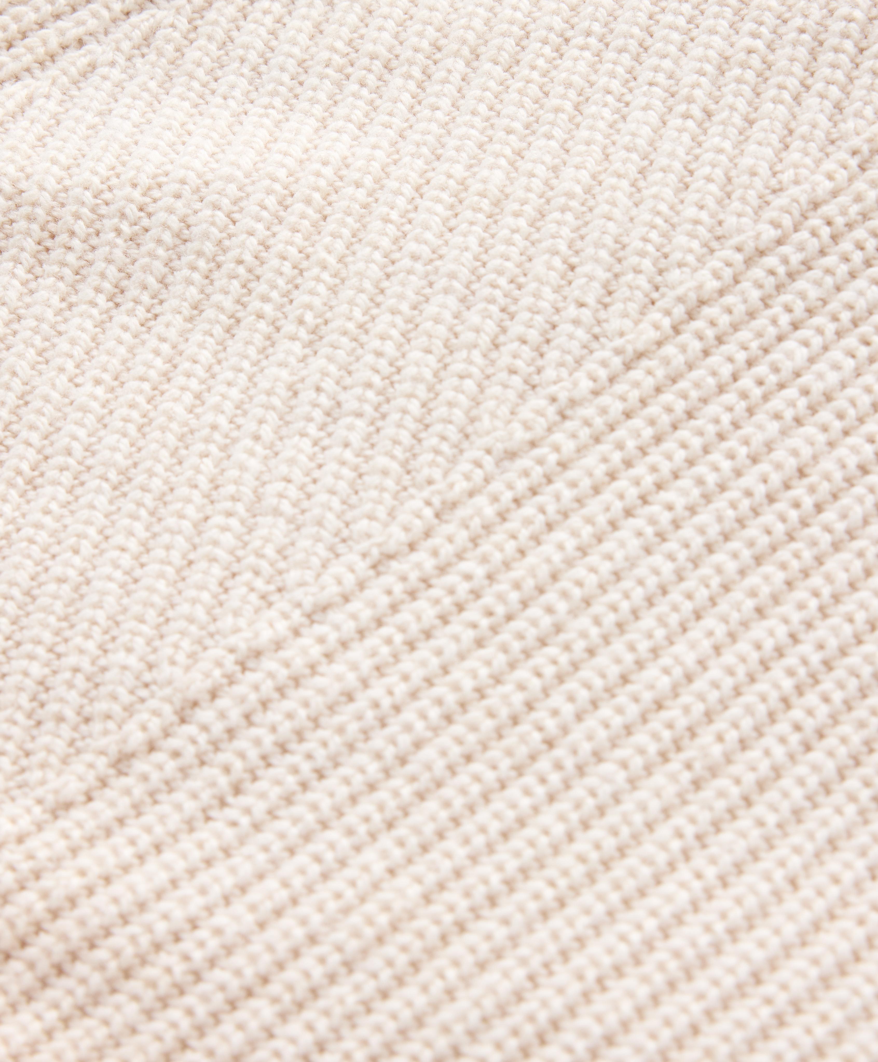Giacca in maglia con collo a revers