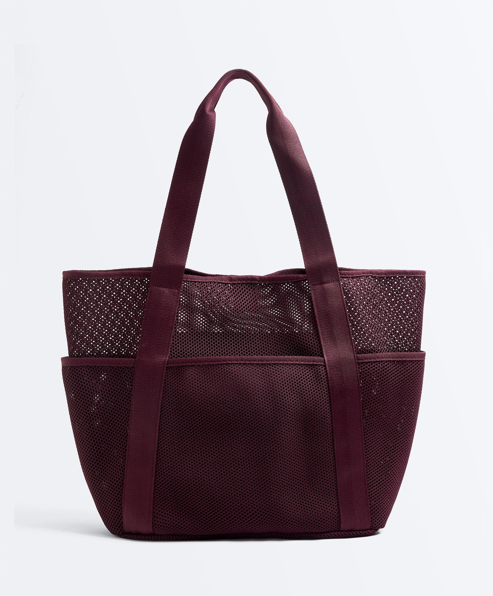 Fileli shopper çanta