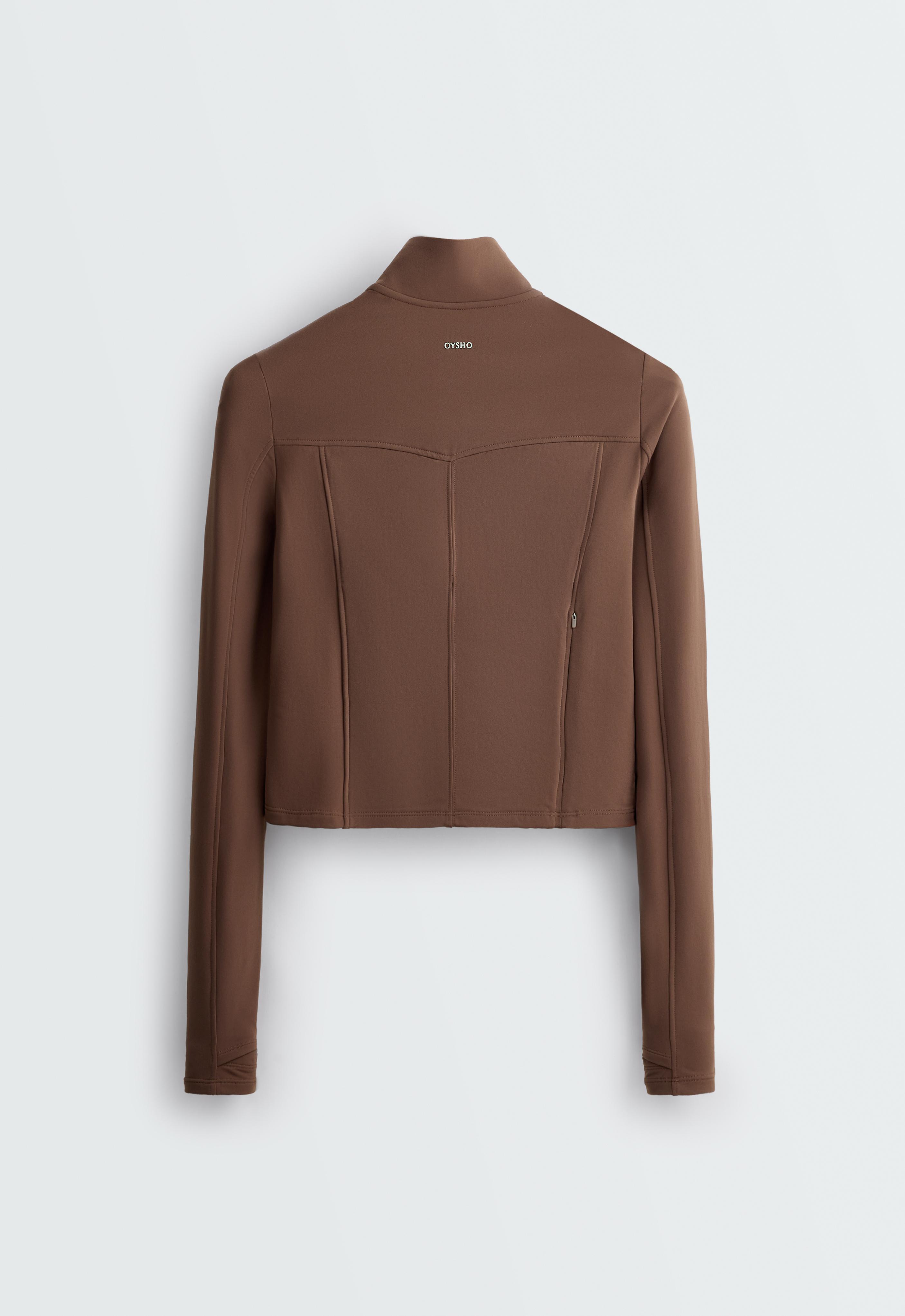 Light warm boxy technical jacket — COCOA