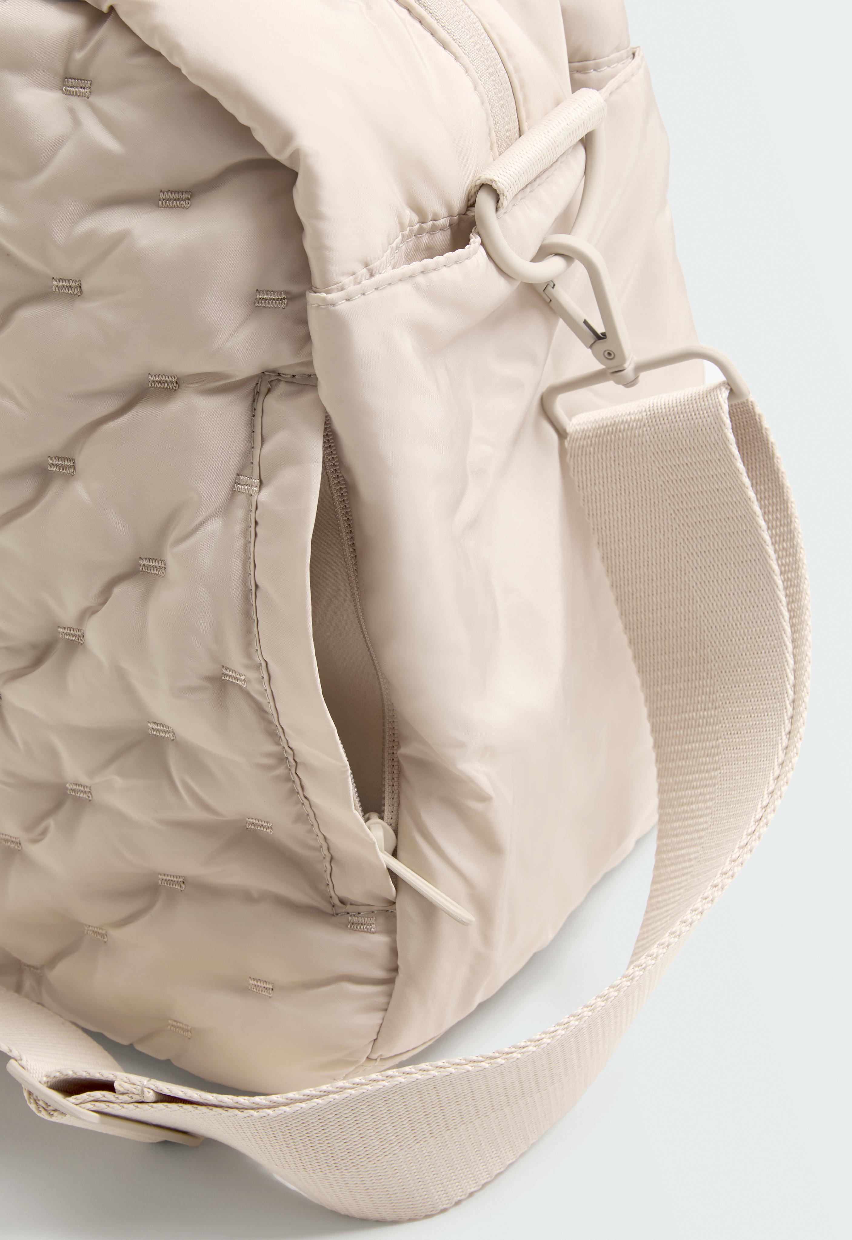 Padded technical sports bag — ECRU
