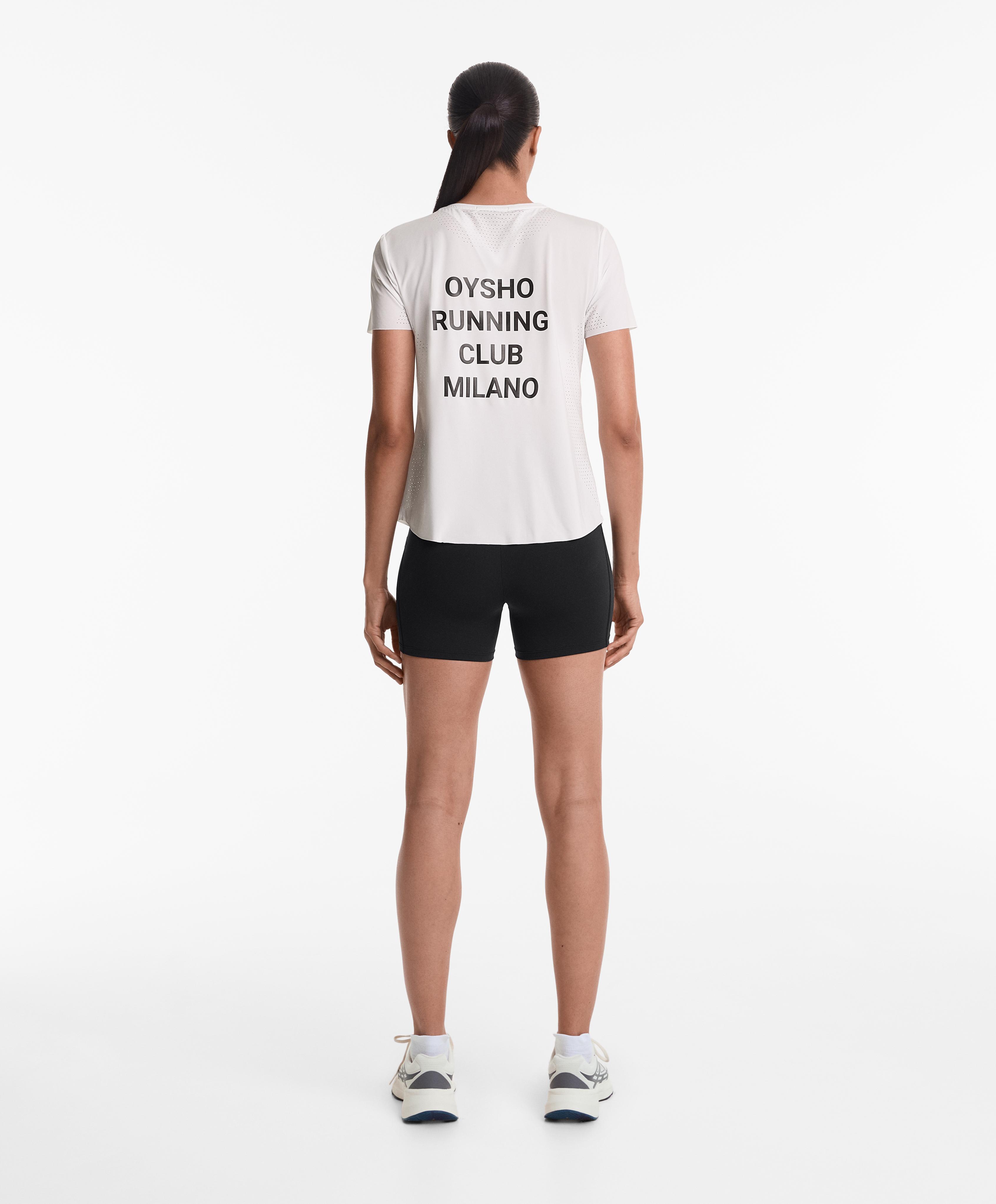 Shirt Oysho Camisetas Oysho Compressive Ärmelloses T-Shirt Schwarz