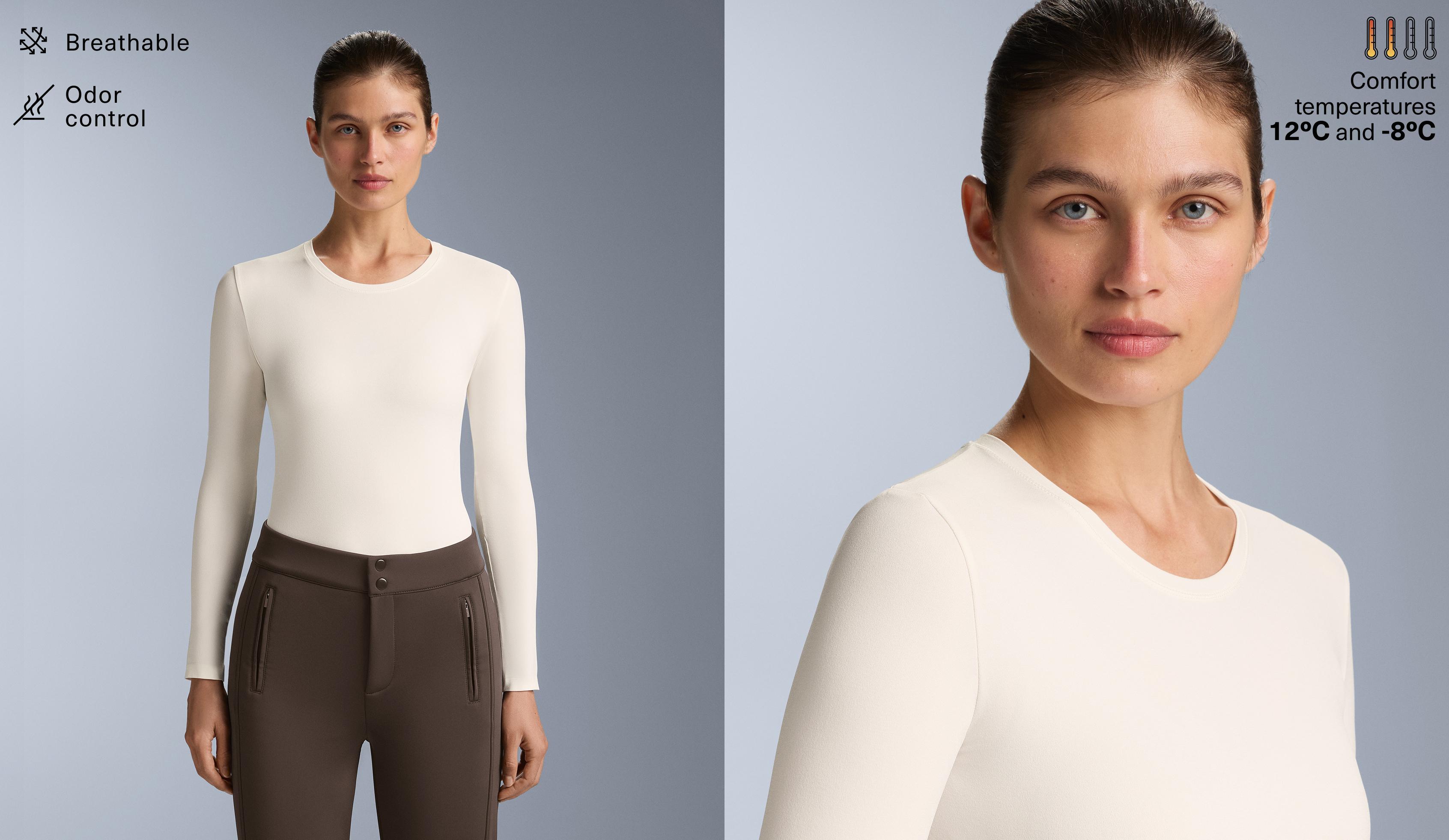 Camisola térmica base layer seamless