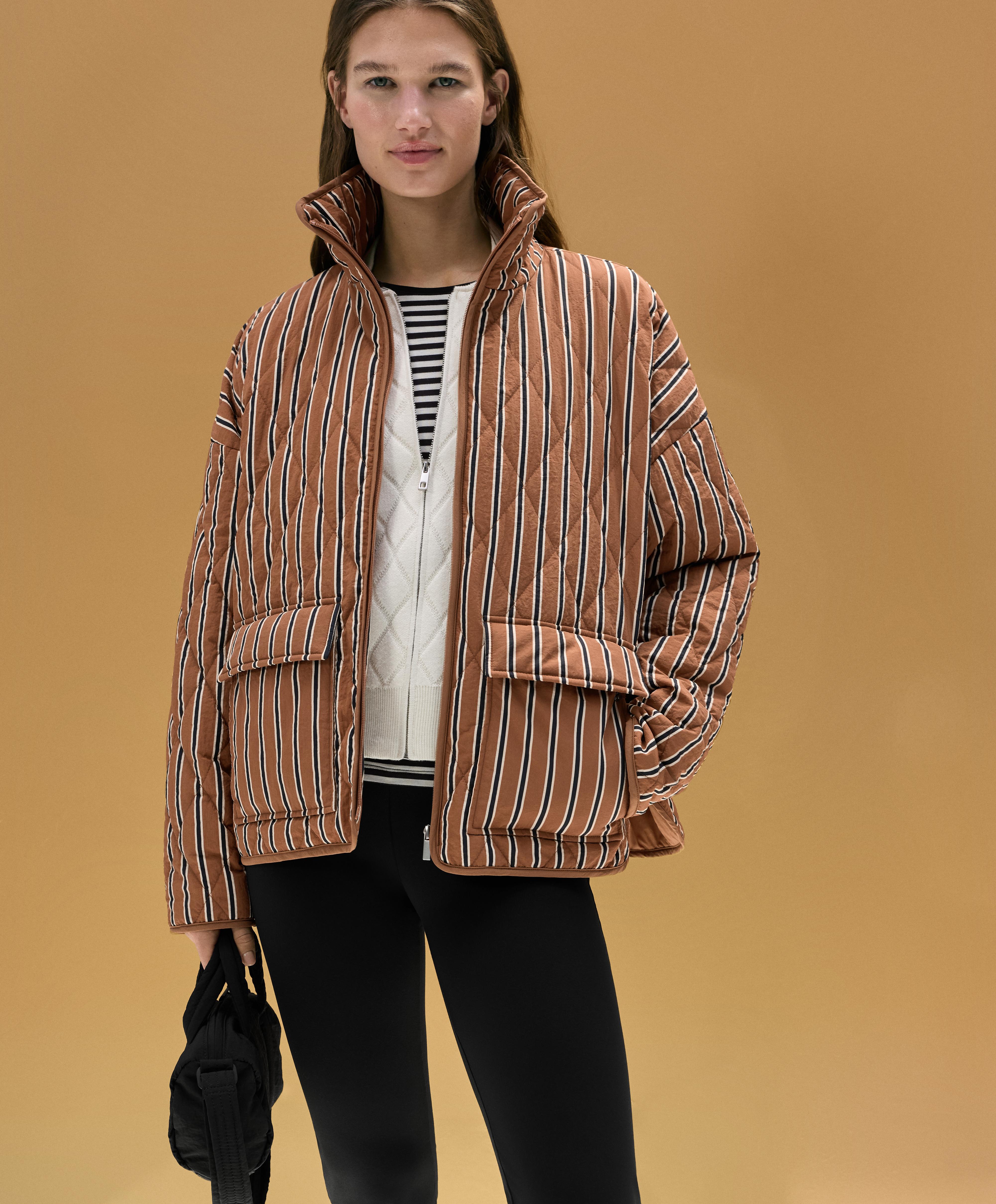 Water-repellent FELLEX® AEROGEL padded jacket — PALE TAN