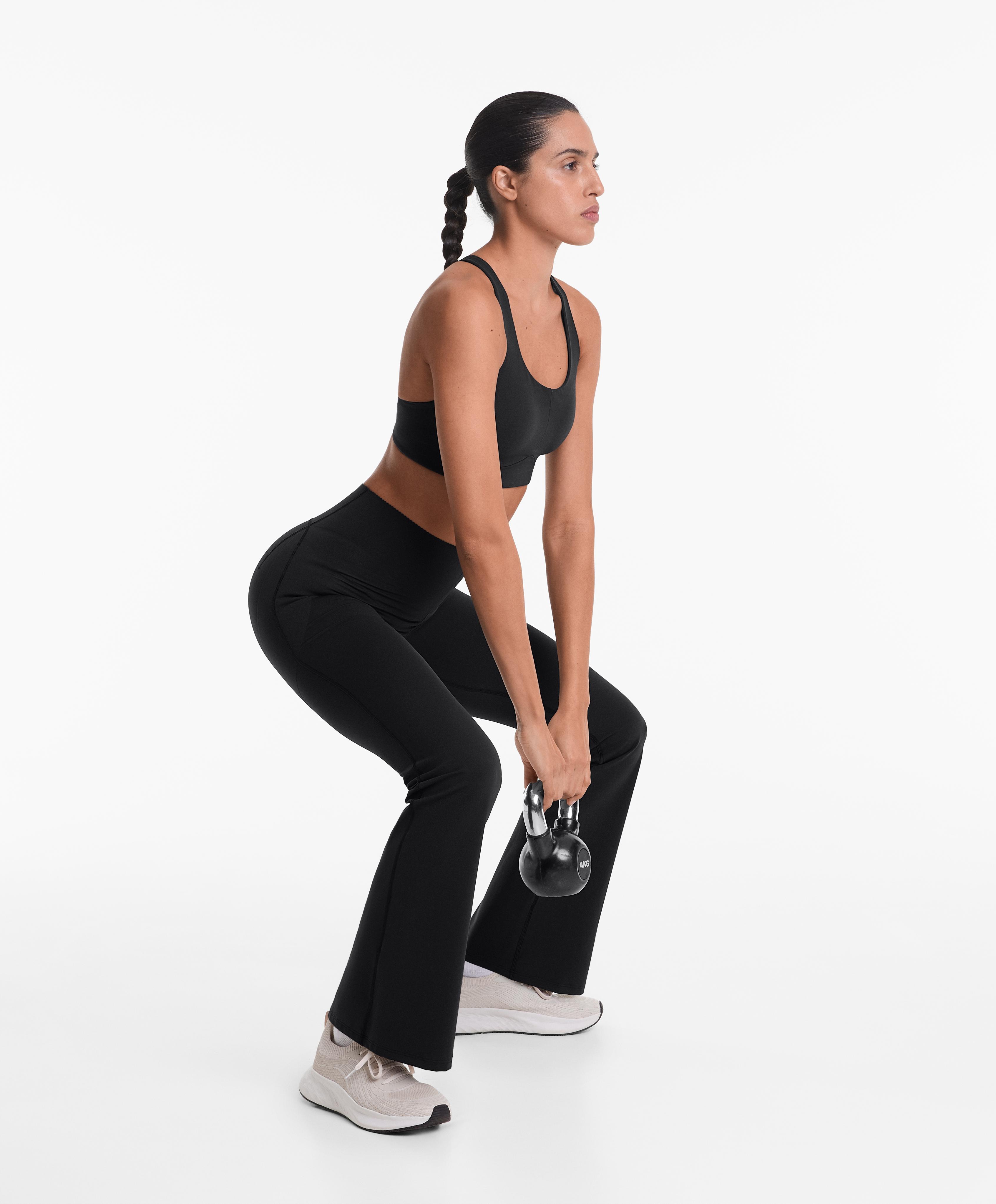 Raise Up compressive flare trousers Raise Up compressive flare trousers