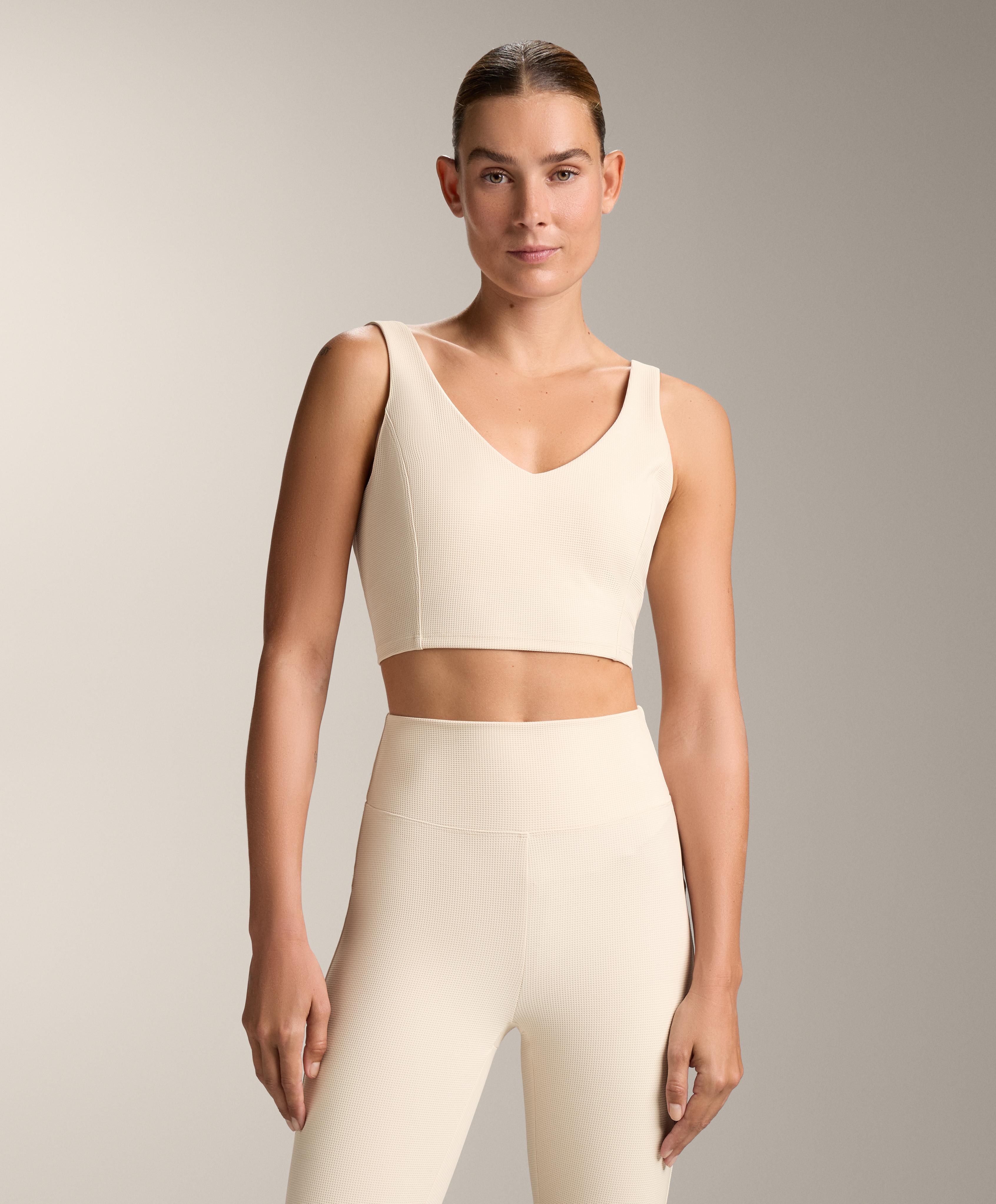 Waffle V-neck Top Waffle V-neck Top