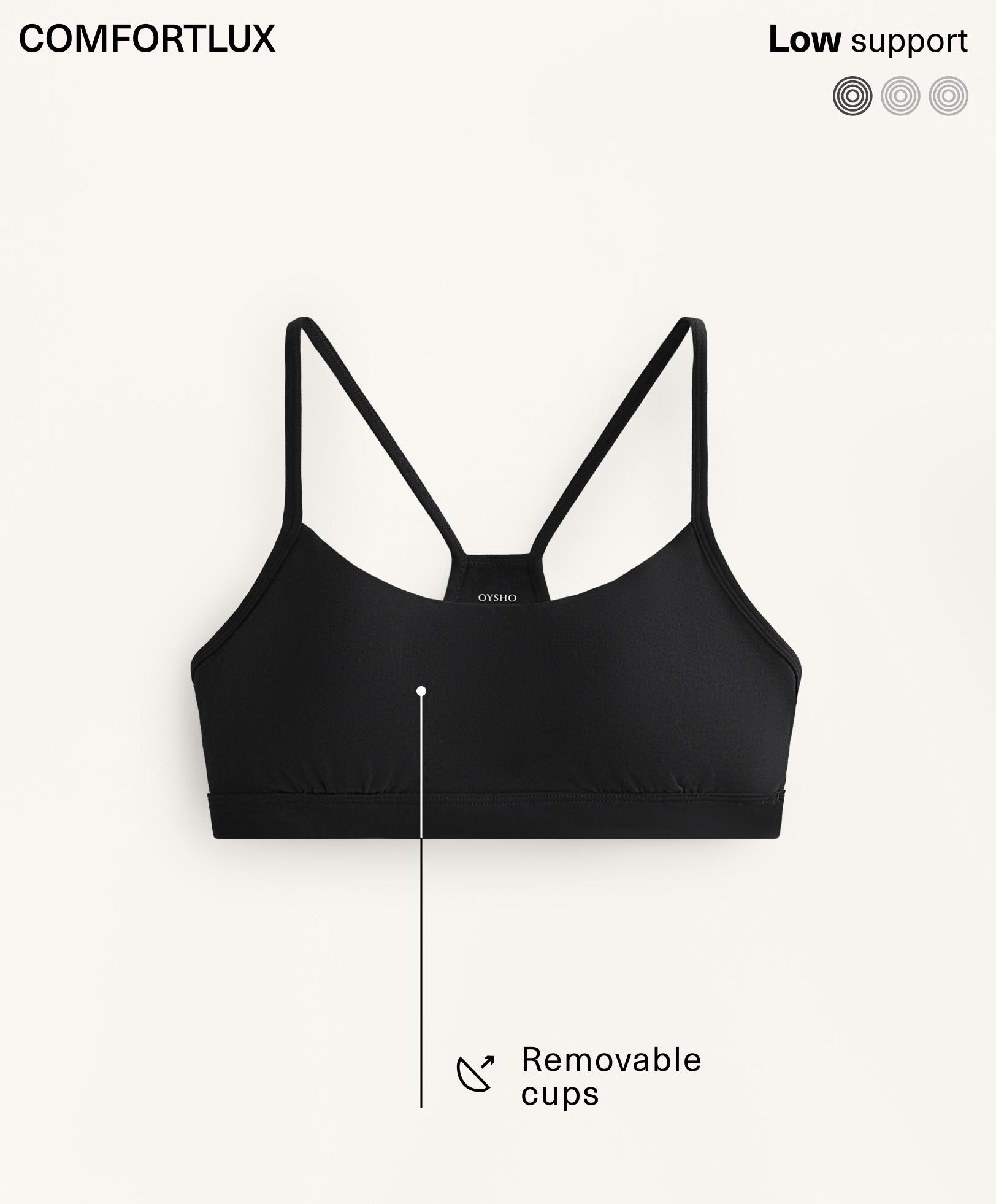 Comfortlux спортски градник со лесна поддршка и чашки Comfortlux спортски градник со лесна поддршка и чашки