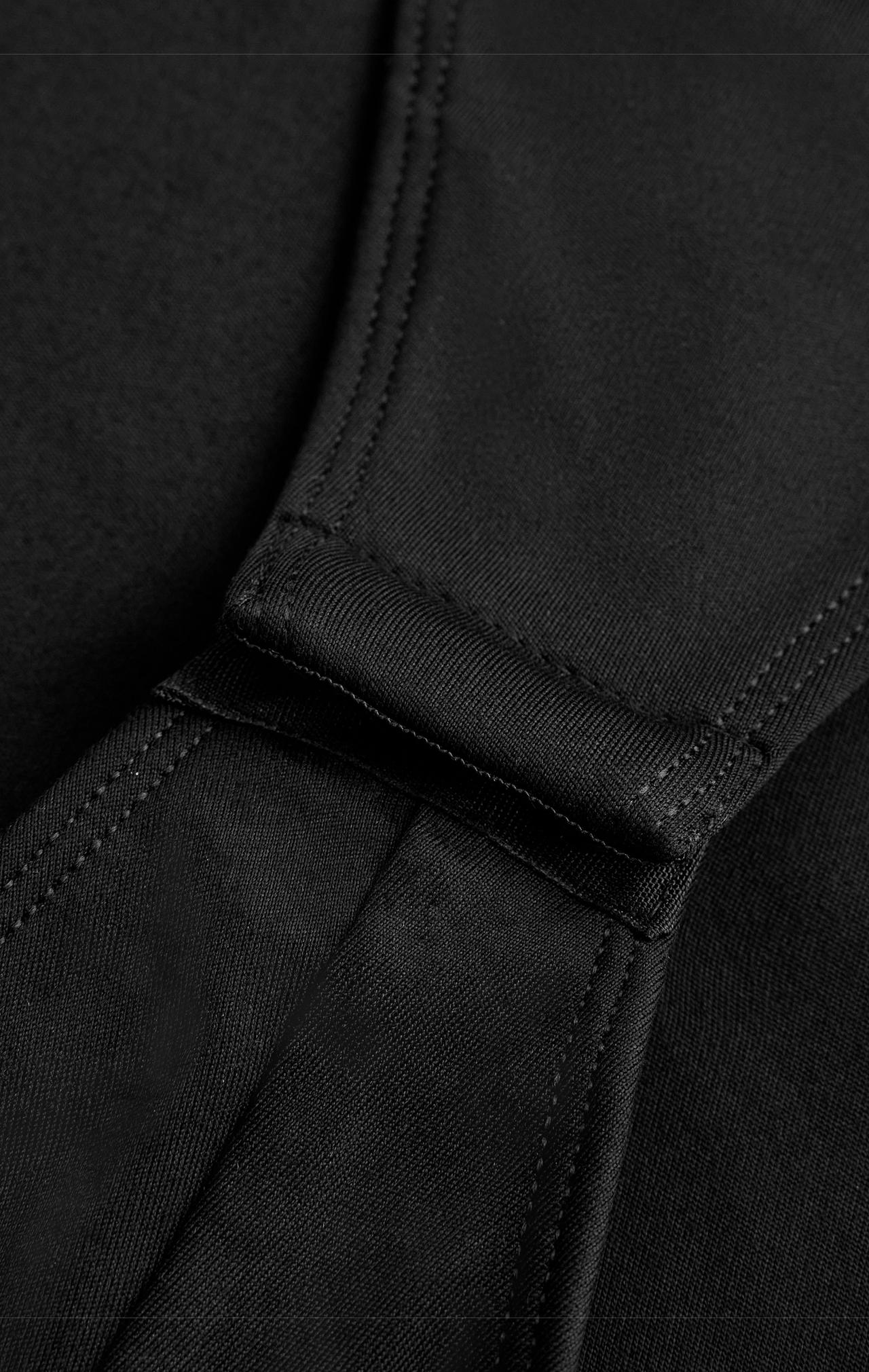 Open-back Comfortlux body — BLACK