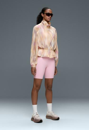 Tie-dye track jacket — BUTTER YELLOW 1