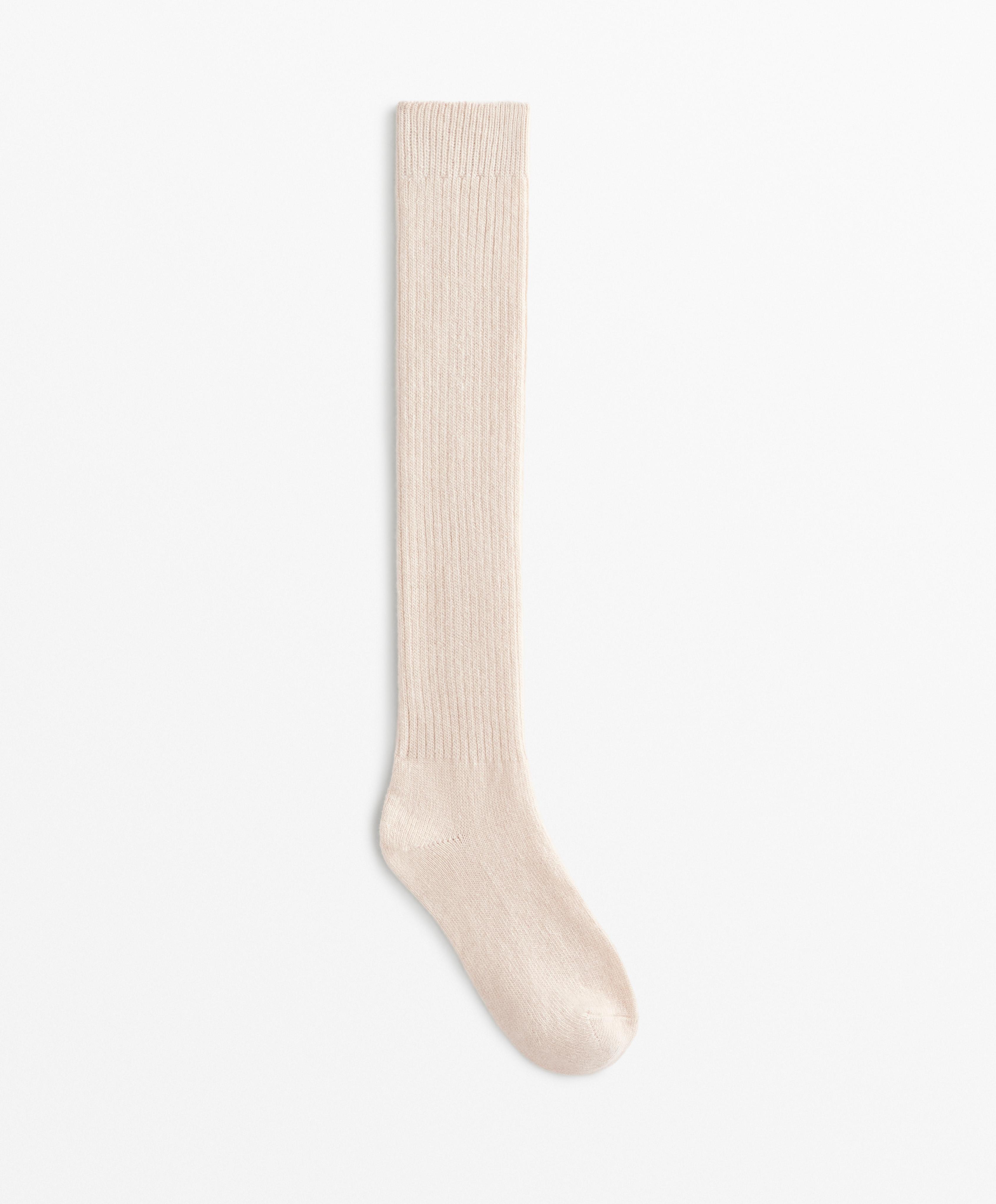 21% cashmere 14% wool long socks