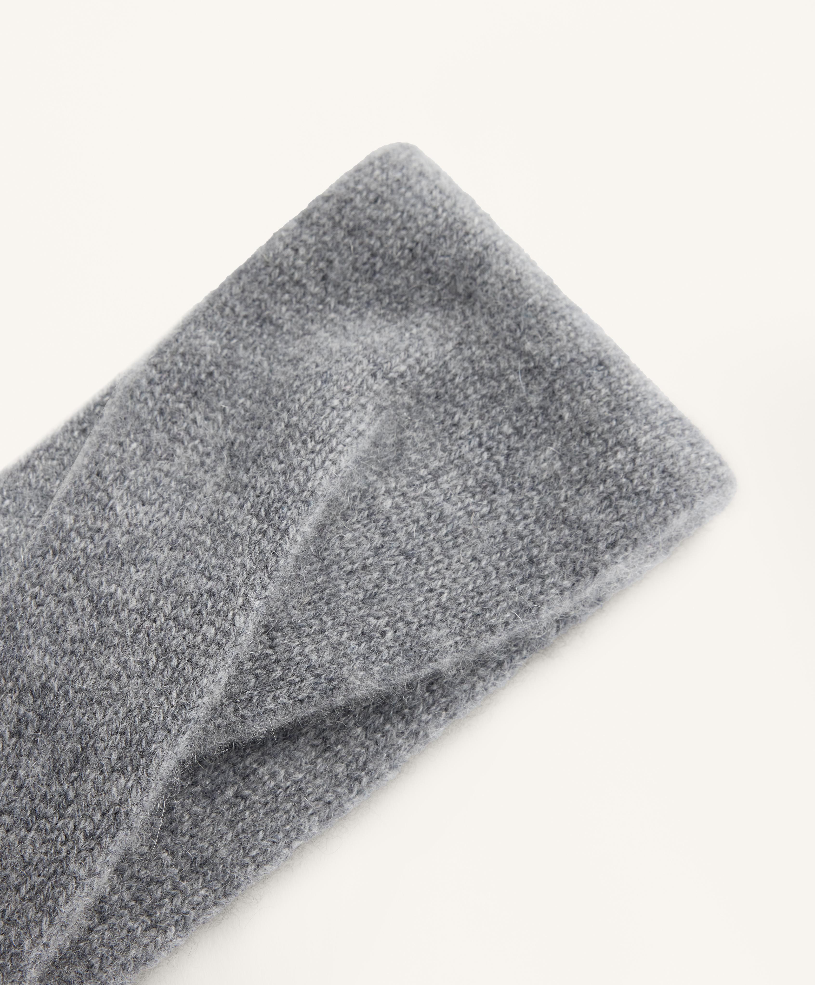 Haarband aus 100 % Kaschmir, 9,5 cm