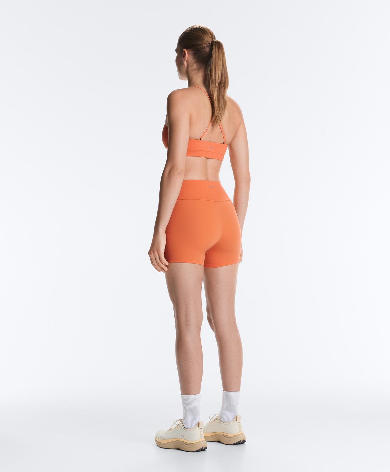 Hot pants high rise Comfortlux 10 cm — WASHED ORANGE