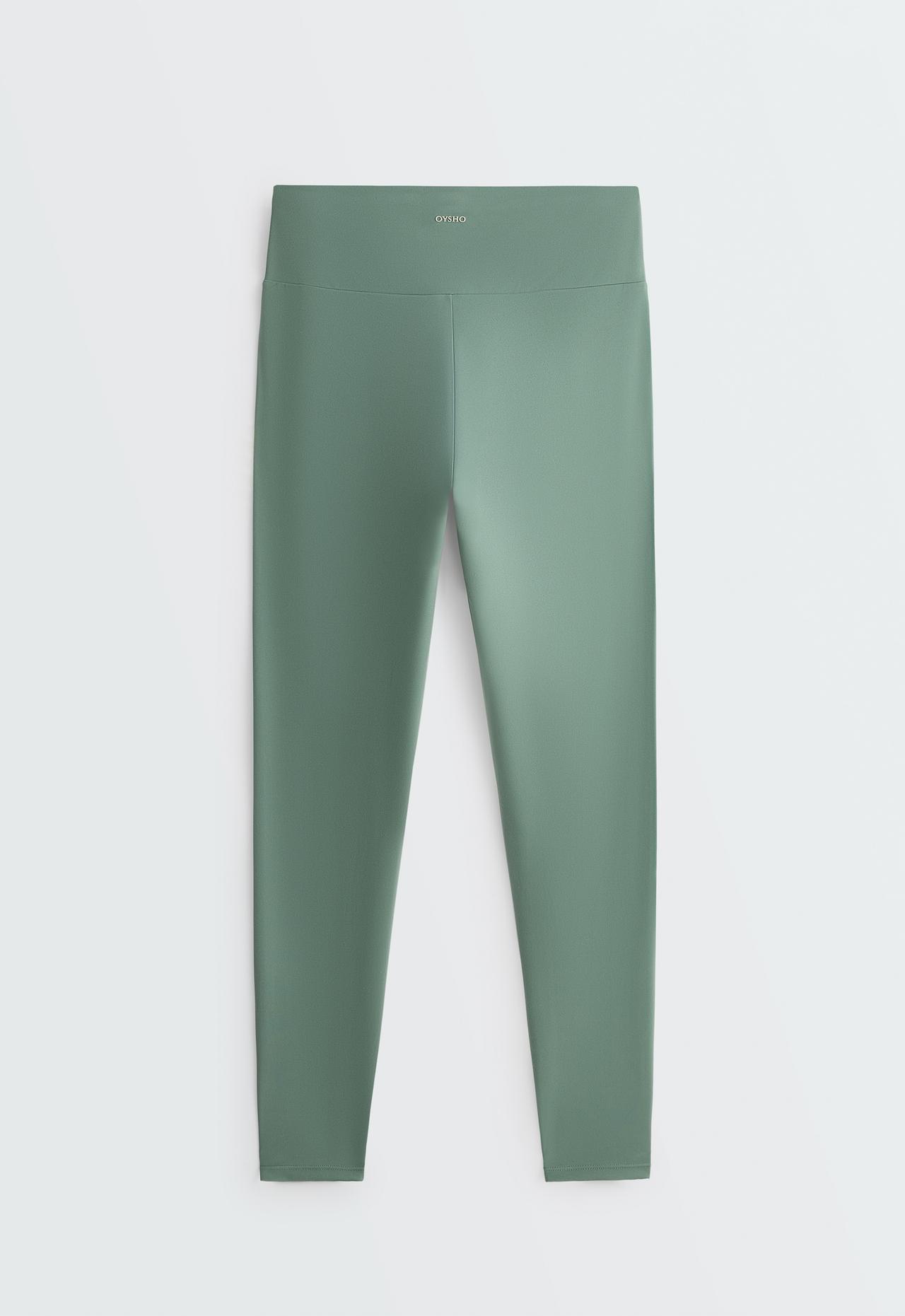 Ankle-length High rise Comfortlux leggings — GREEN