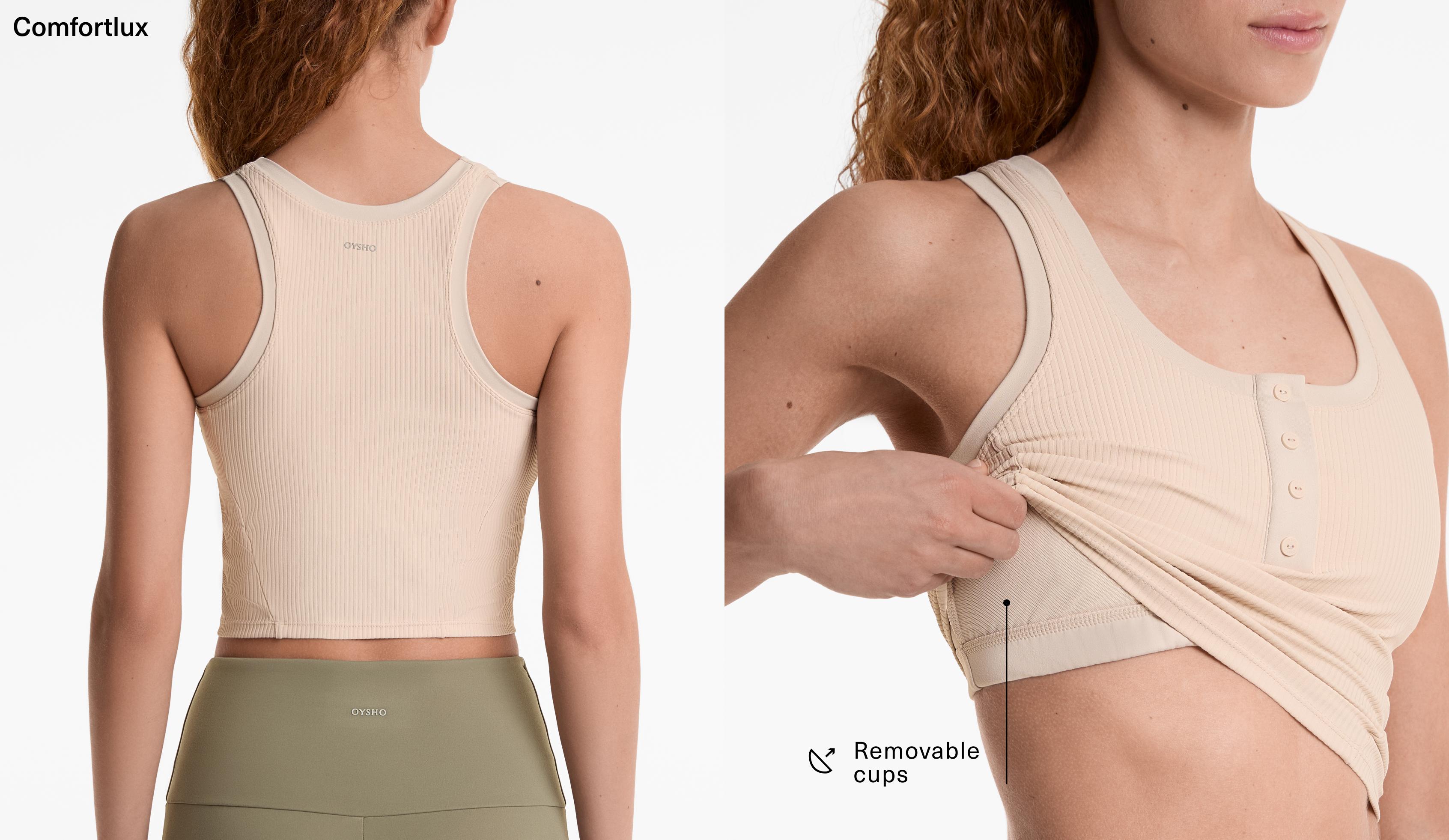 Tank top Comfortlux cu rib