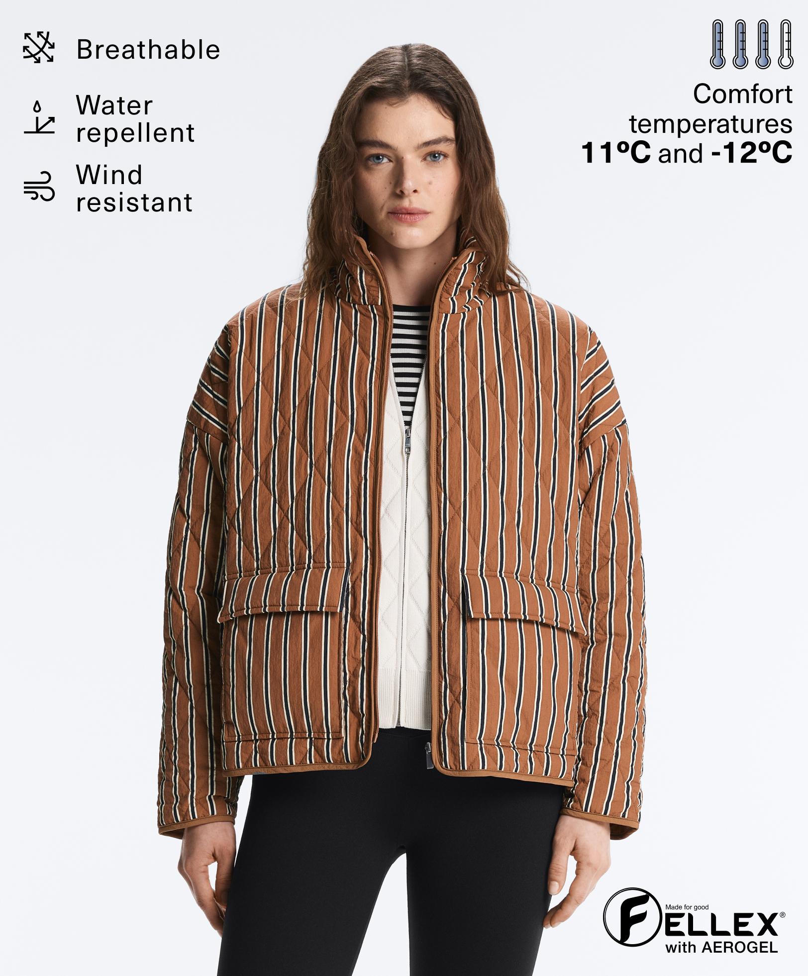 Water-repellent FELLEX® AEROGEL padded jacket