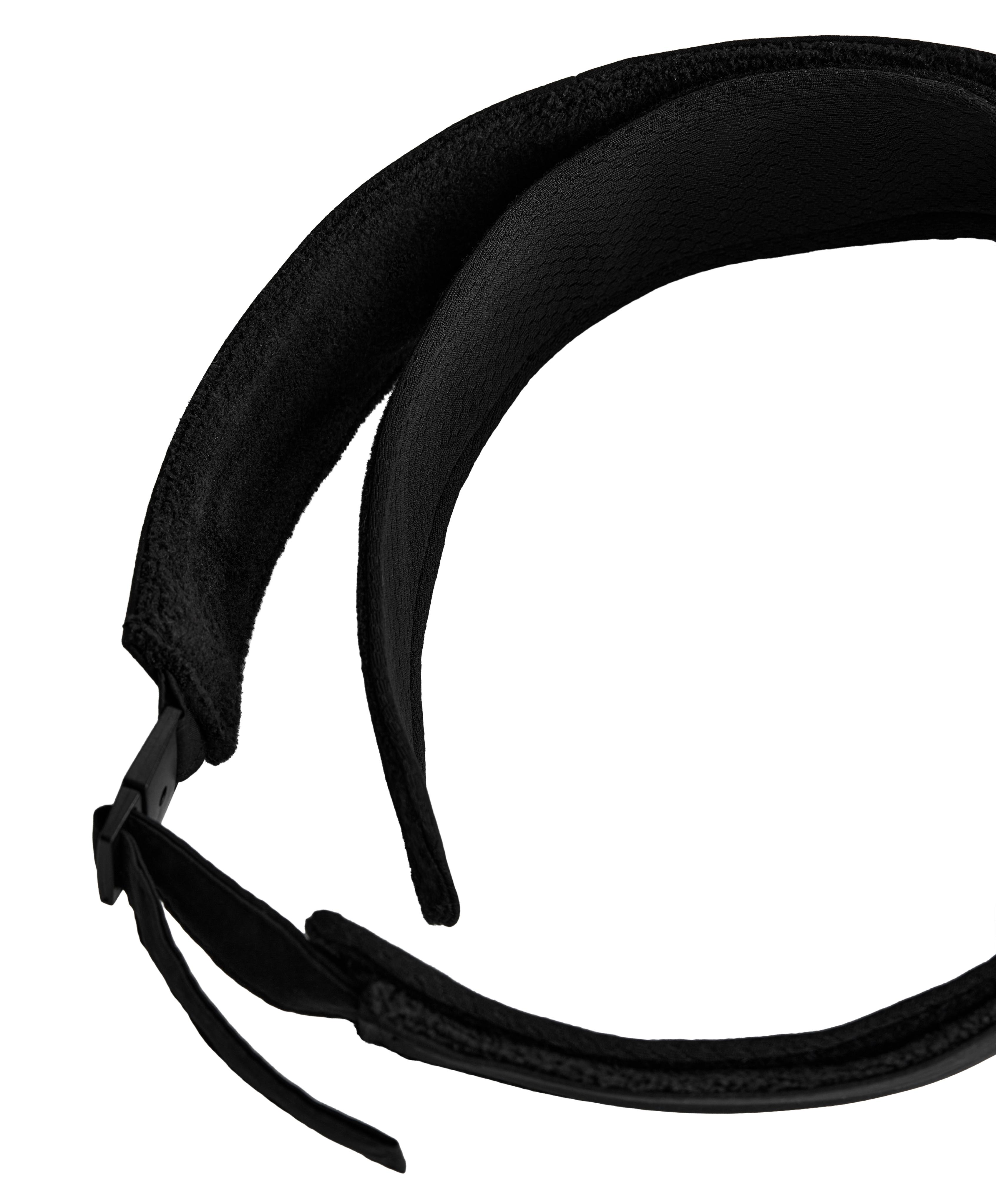 Sports visor — BLACK