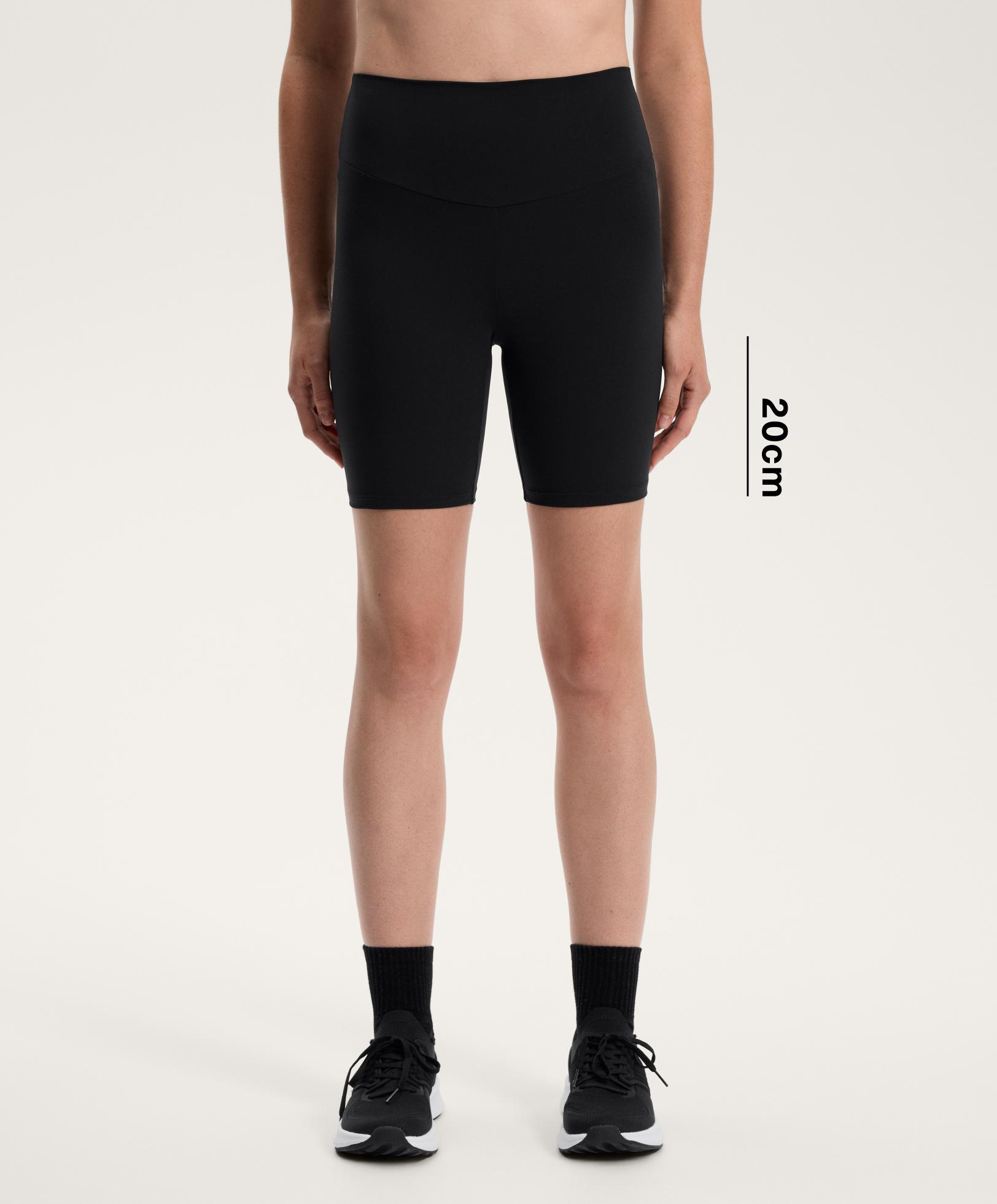 Comfortlux high-rise 20cm biker leggings